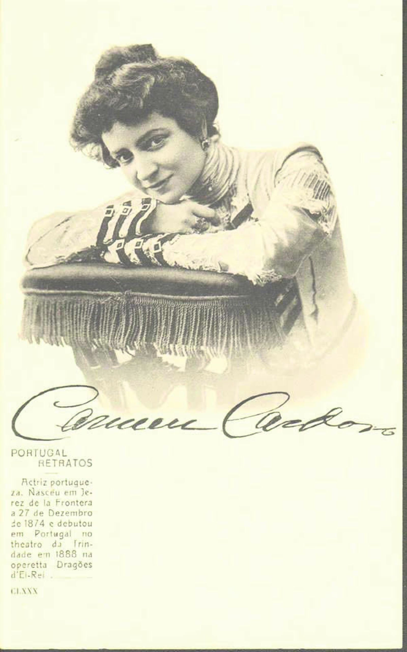 Postal de Carmen Cardoso