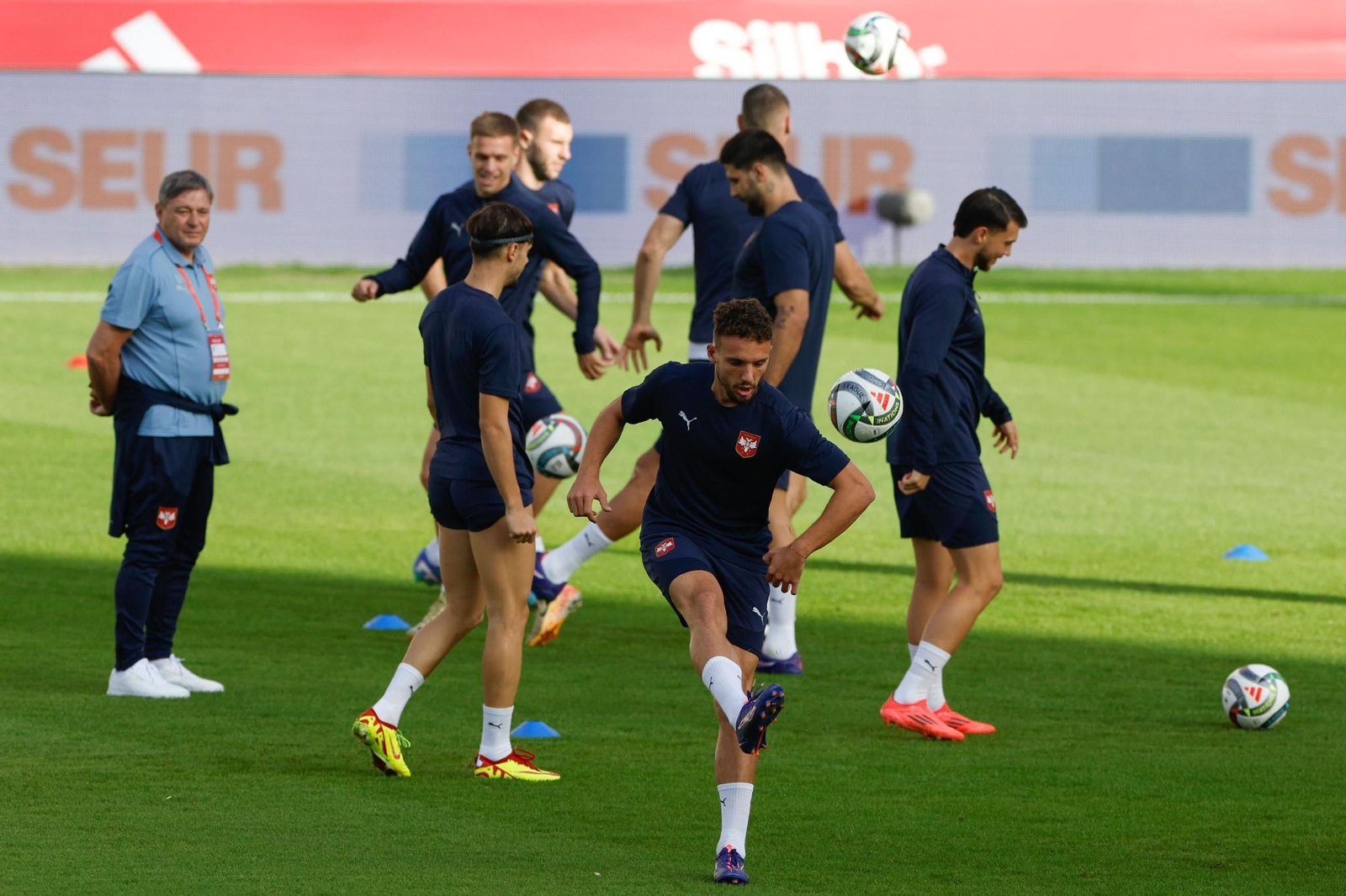 Las fotos de la selección de fútbol en Córdoba Las fotos de la selección de fútbol en Córdoba