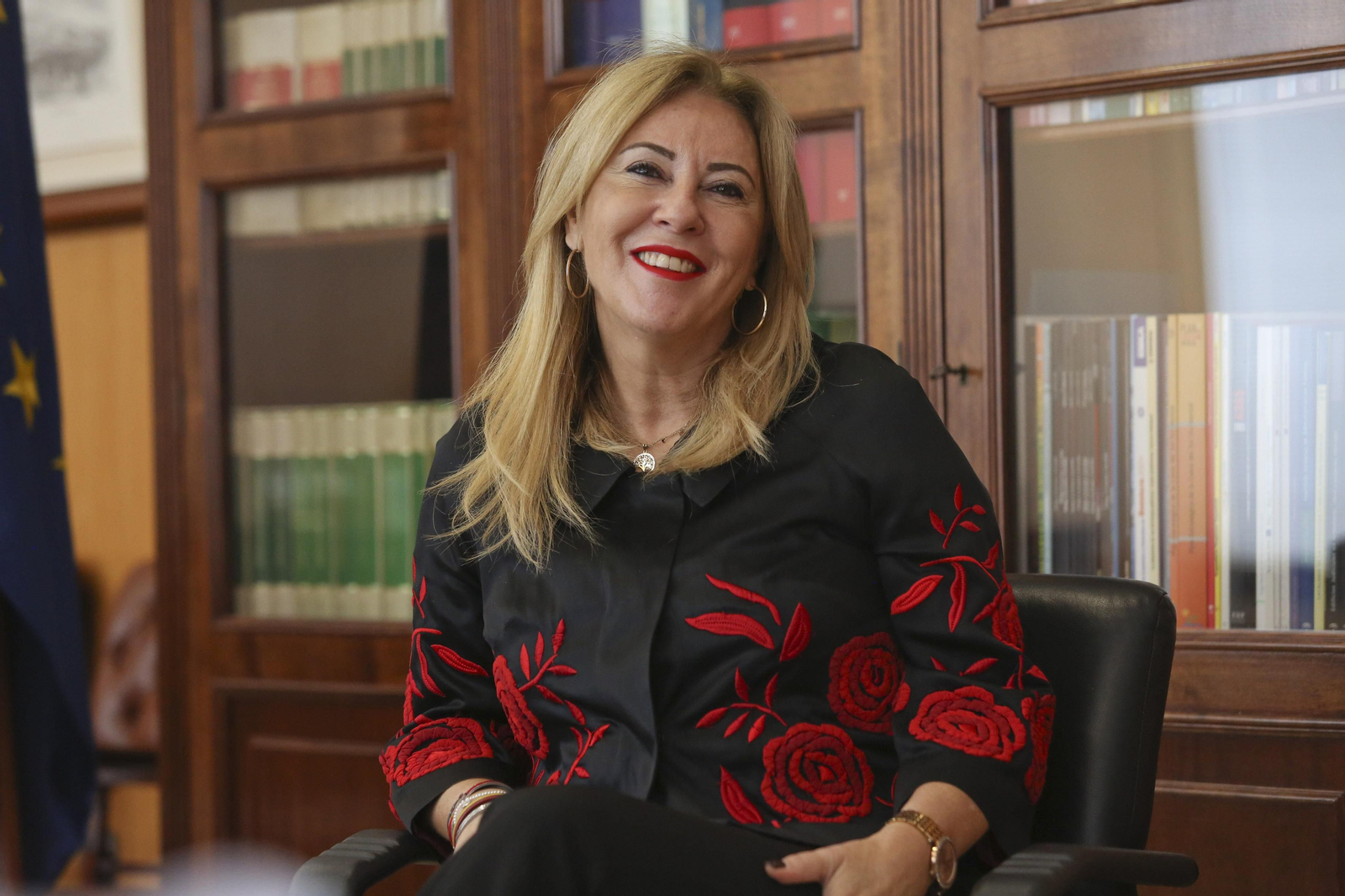 La consejera de Economía, Hacienda y Fondos Europeos, Carolina España.