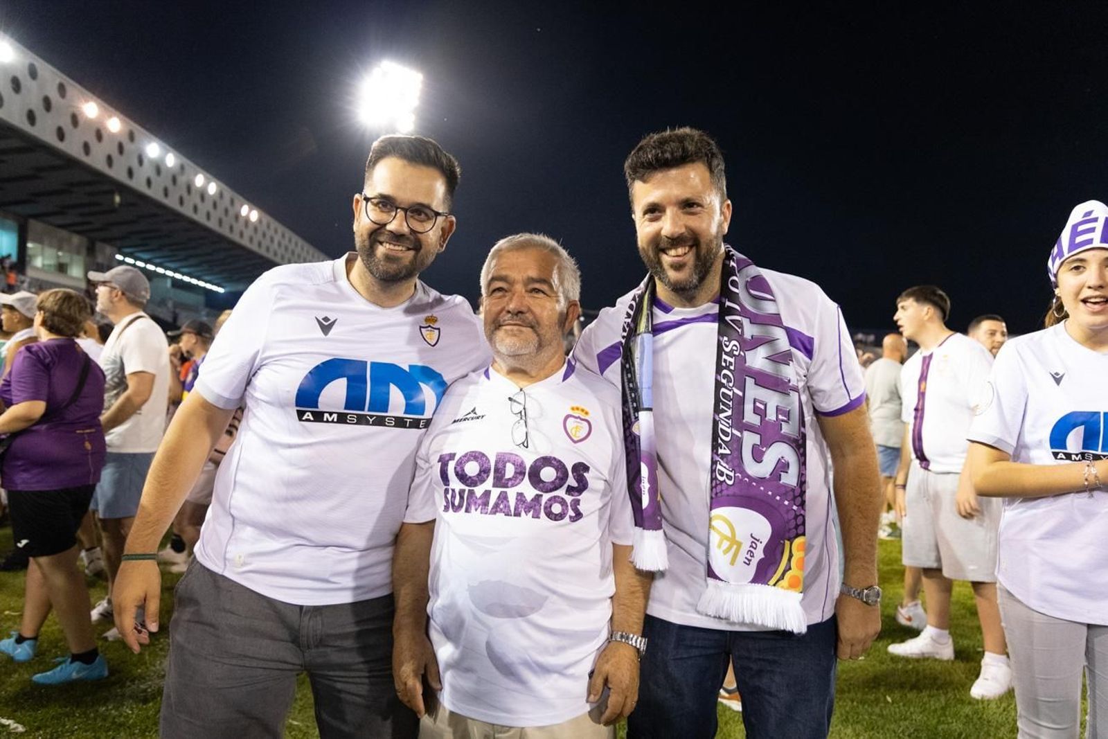 La celebración del Real Jaén.