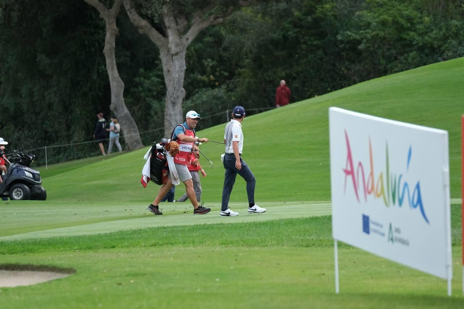 Las fotos del domingo en el Andalucía Valderrama Masters de golf
