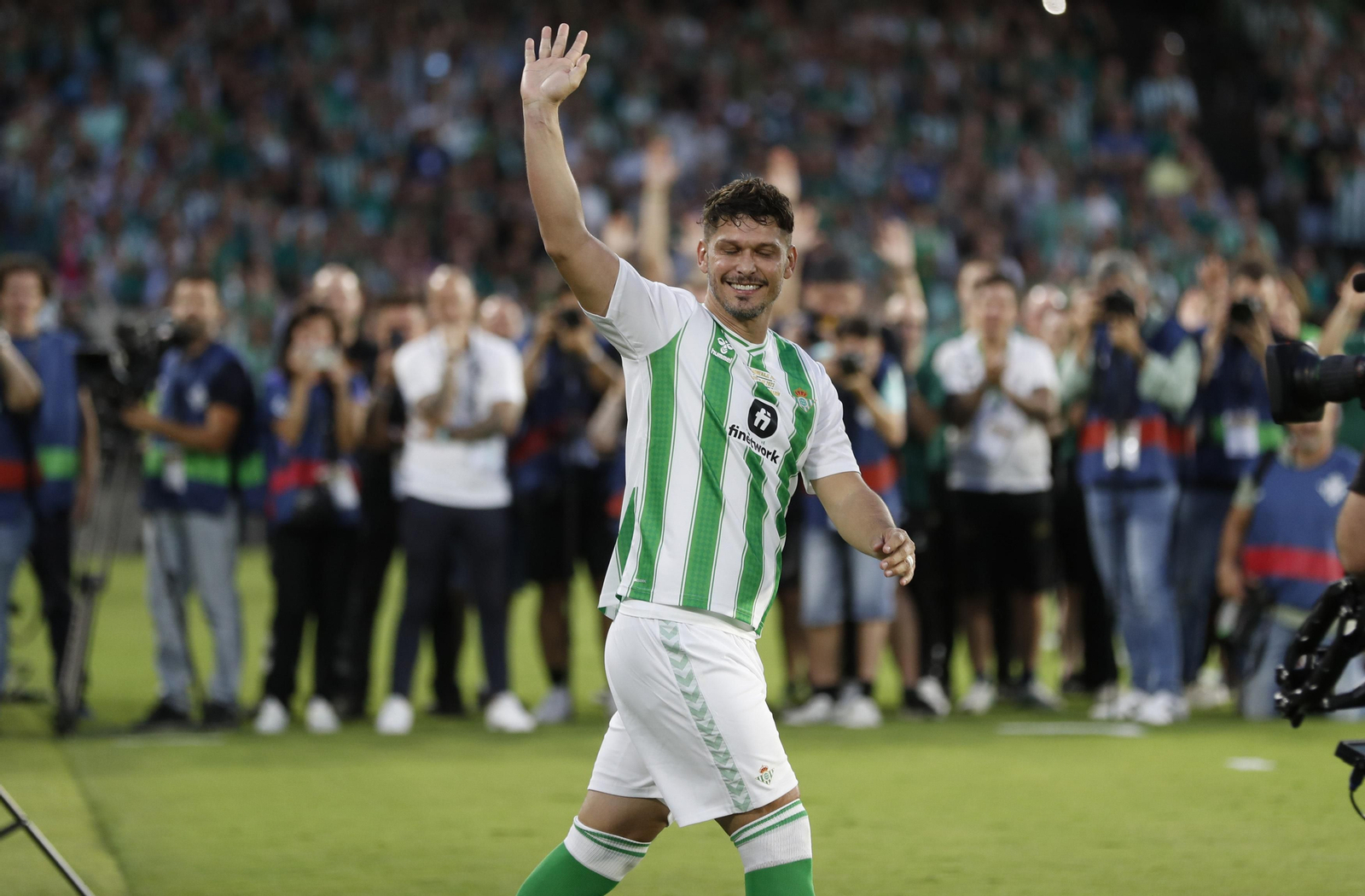 Las imágenes del partido de despedida de Joaquín