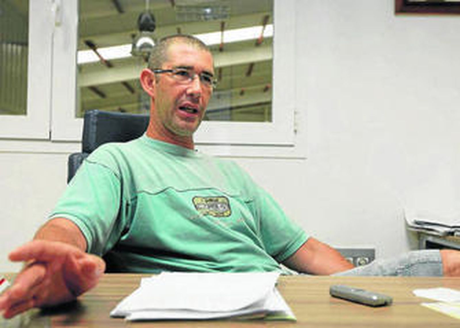 Luis Luque es gerente de Etiquetas del Poniente y uno de los cuatro socios fundadores.