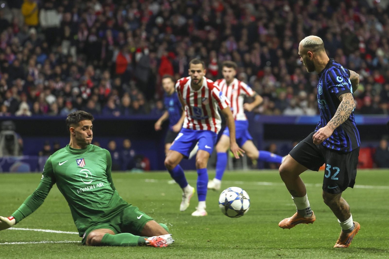 Las fotos del Atlético de Madrid-Inter