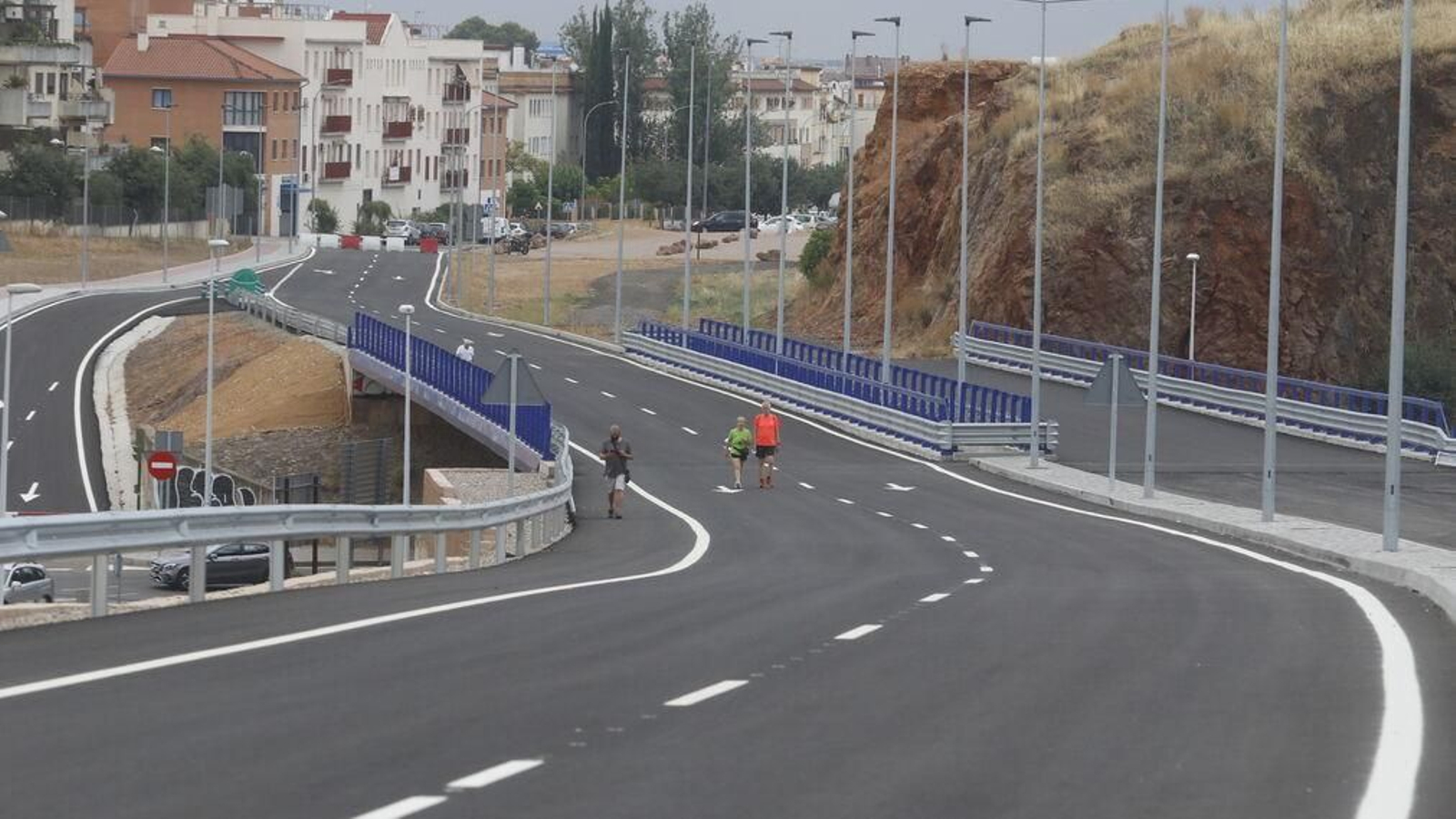 Un tramo de la Ronda Norte de Córdoba.