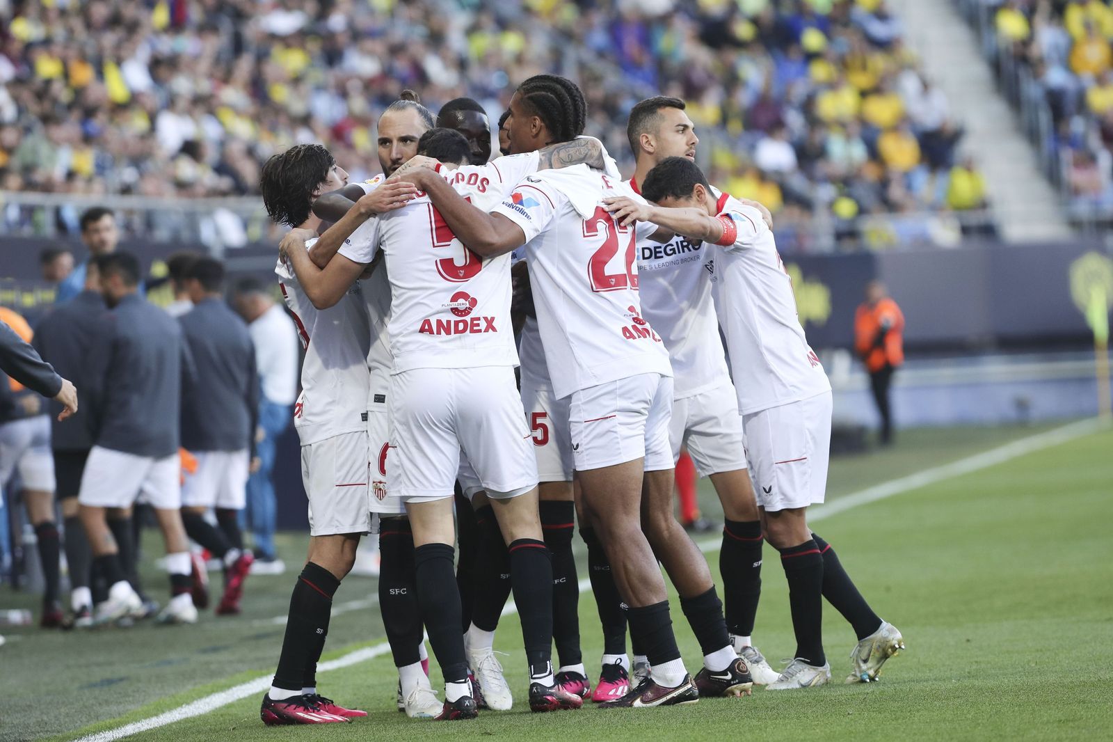 Las fotos del Cádiz-Sevilla de Liga