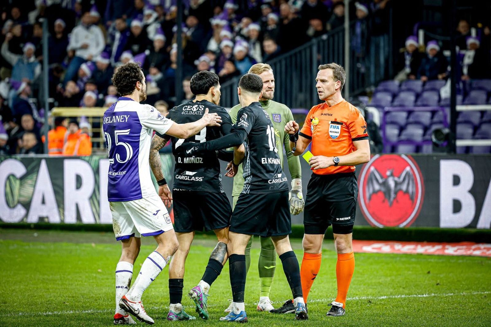 Un momento del Anderlecht-Genk del pasado 23 de diciembre