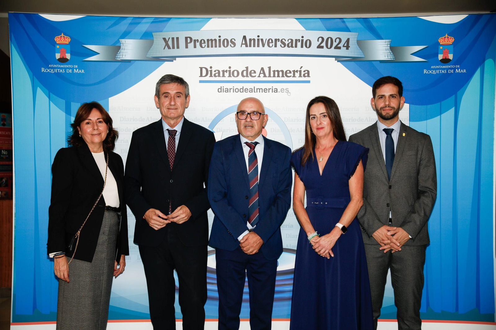 Imágenes de la Gala 17 Aniversario de Diario de Almería, en Roquetas