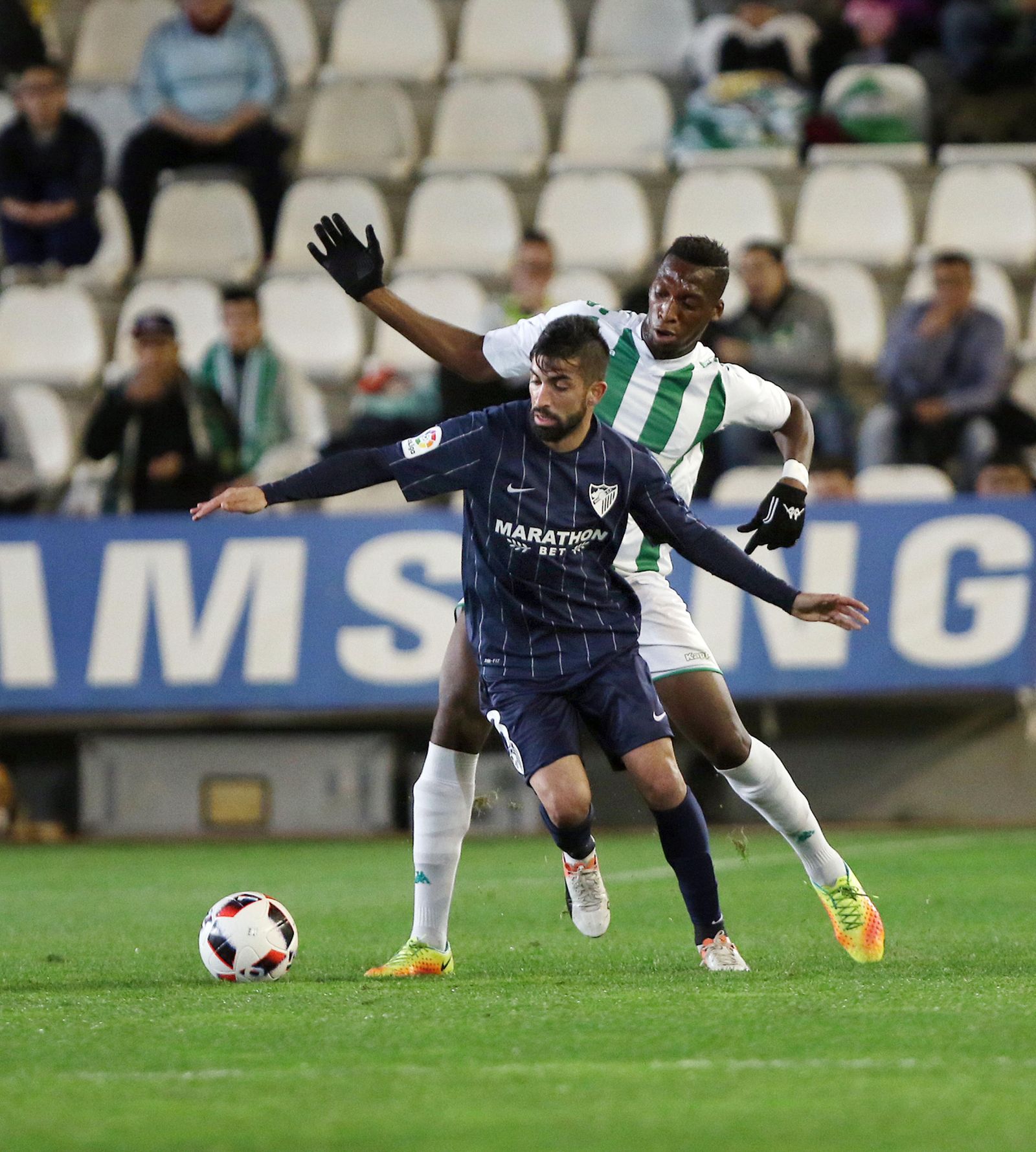 Las imágenes del Córdoba-Málaga