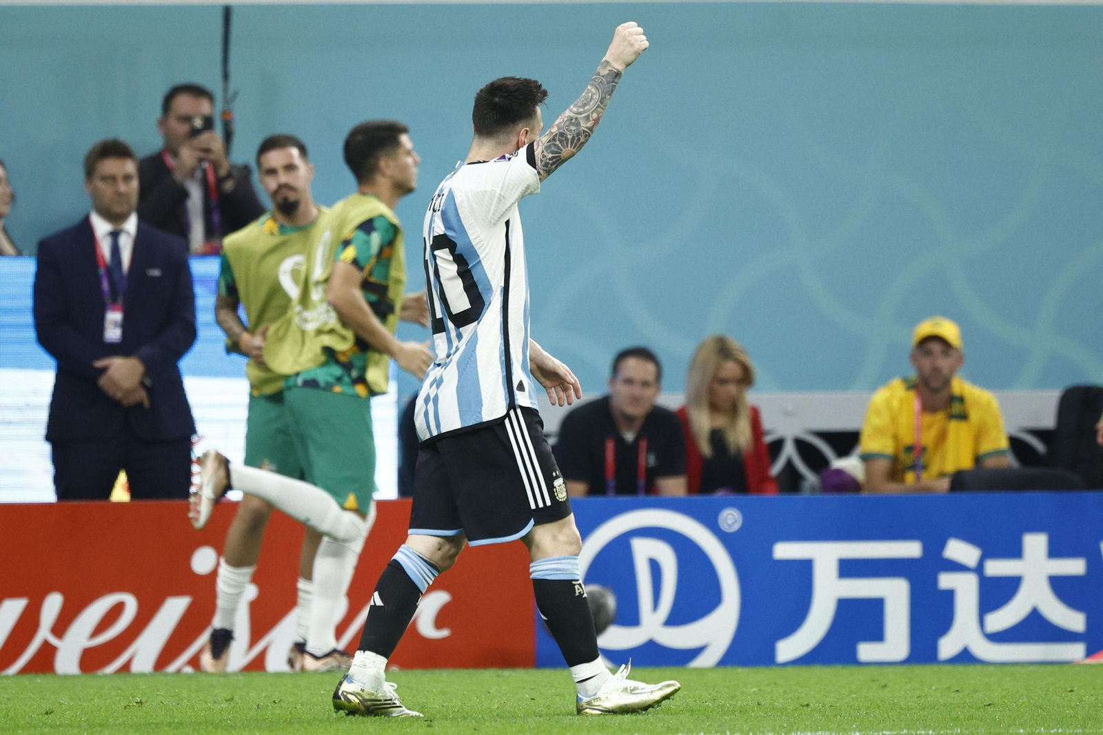 Las fotos del Argentina - Australia