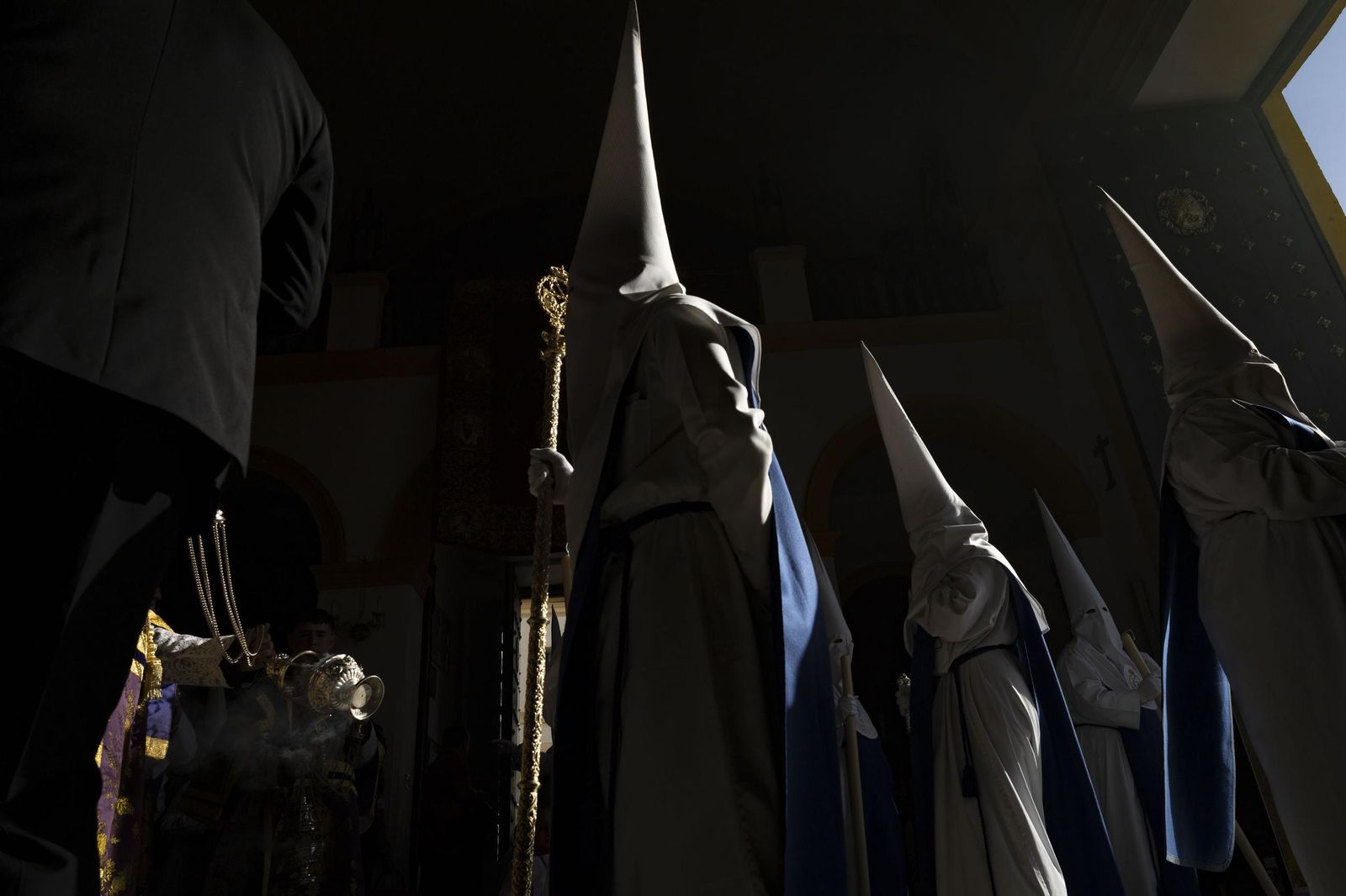 Las imágenes de la hermandad del Ecce Homo en la Semana Santa de San Fernando 2025