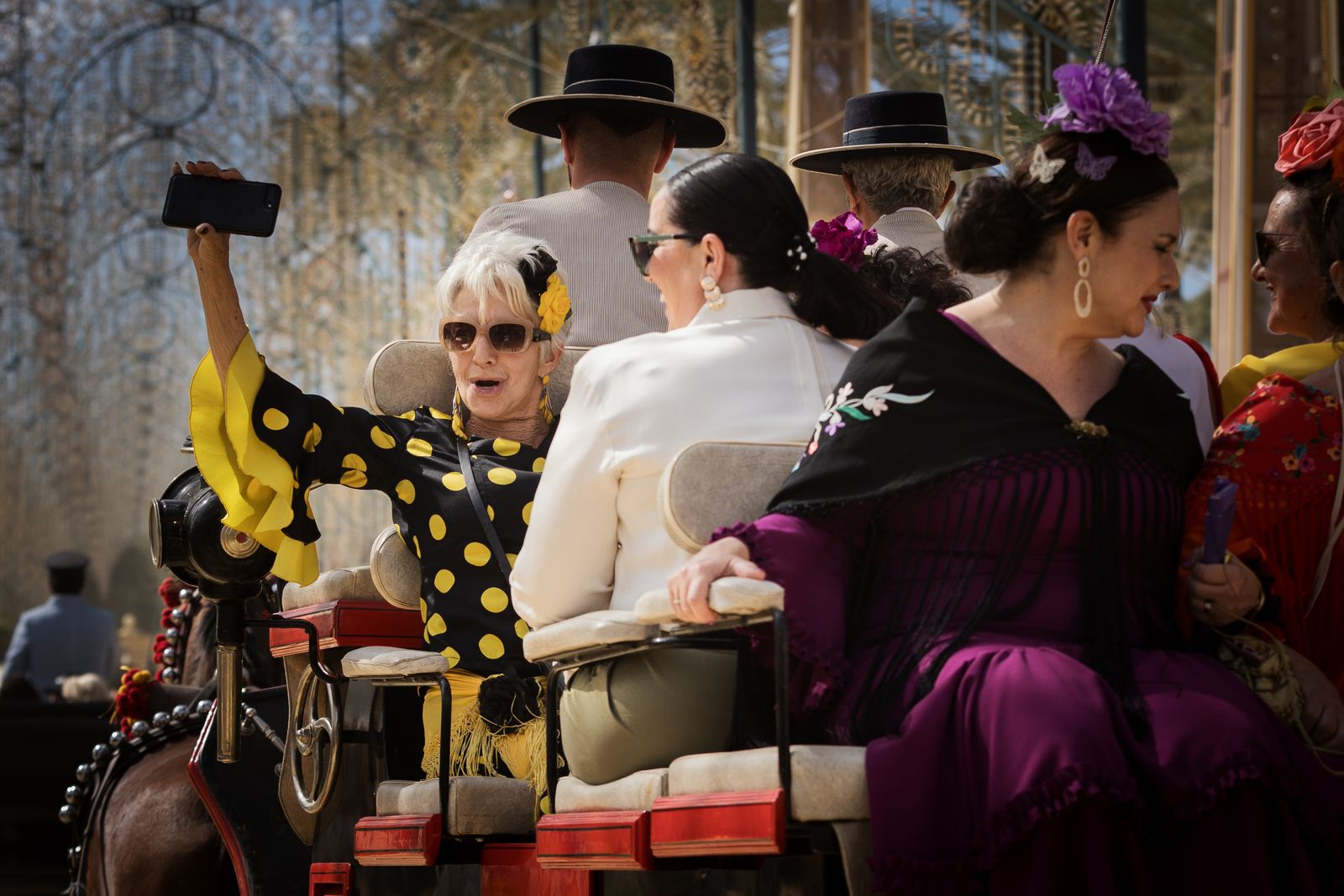 Búscate en las fotos del sábado en la Feria de Jerez