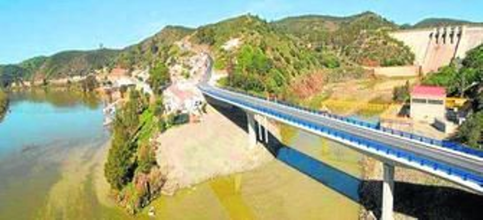 Conexión transfronteriza hispano-lusa a la altura de El Granado-Pomarao, en el corazón de Beturia.