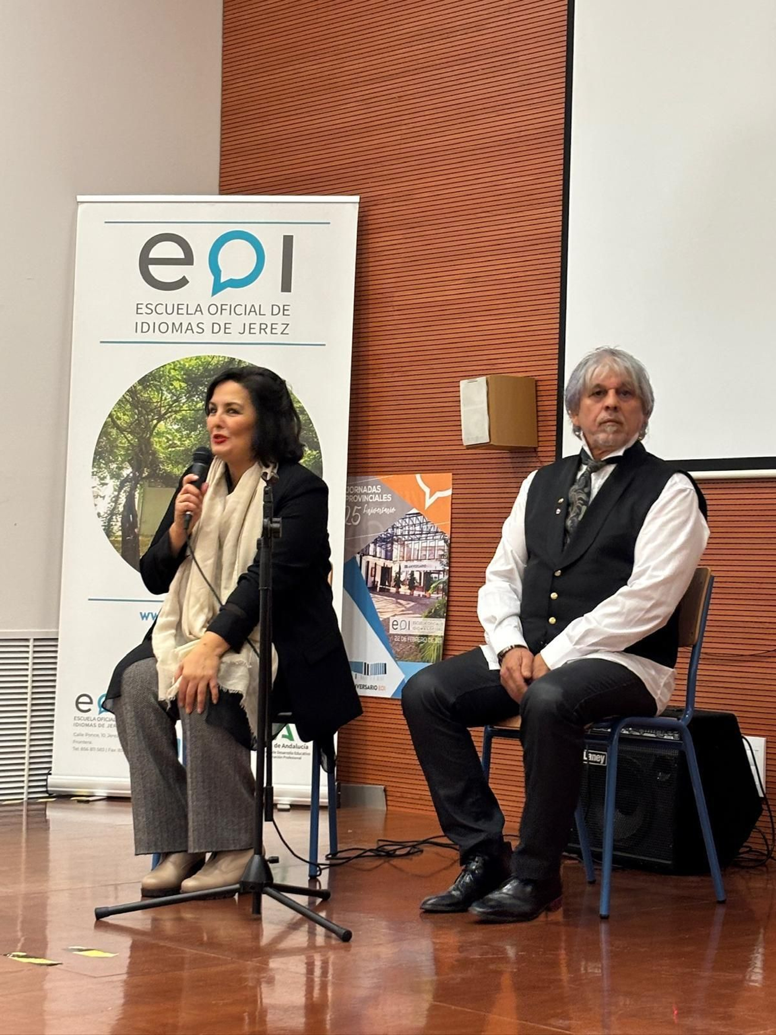 María del Mar Moreno y Antonio Malena.