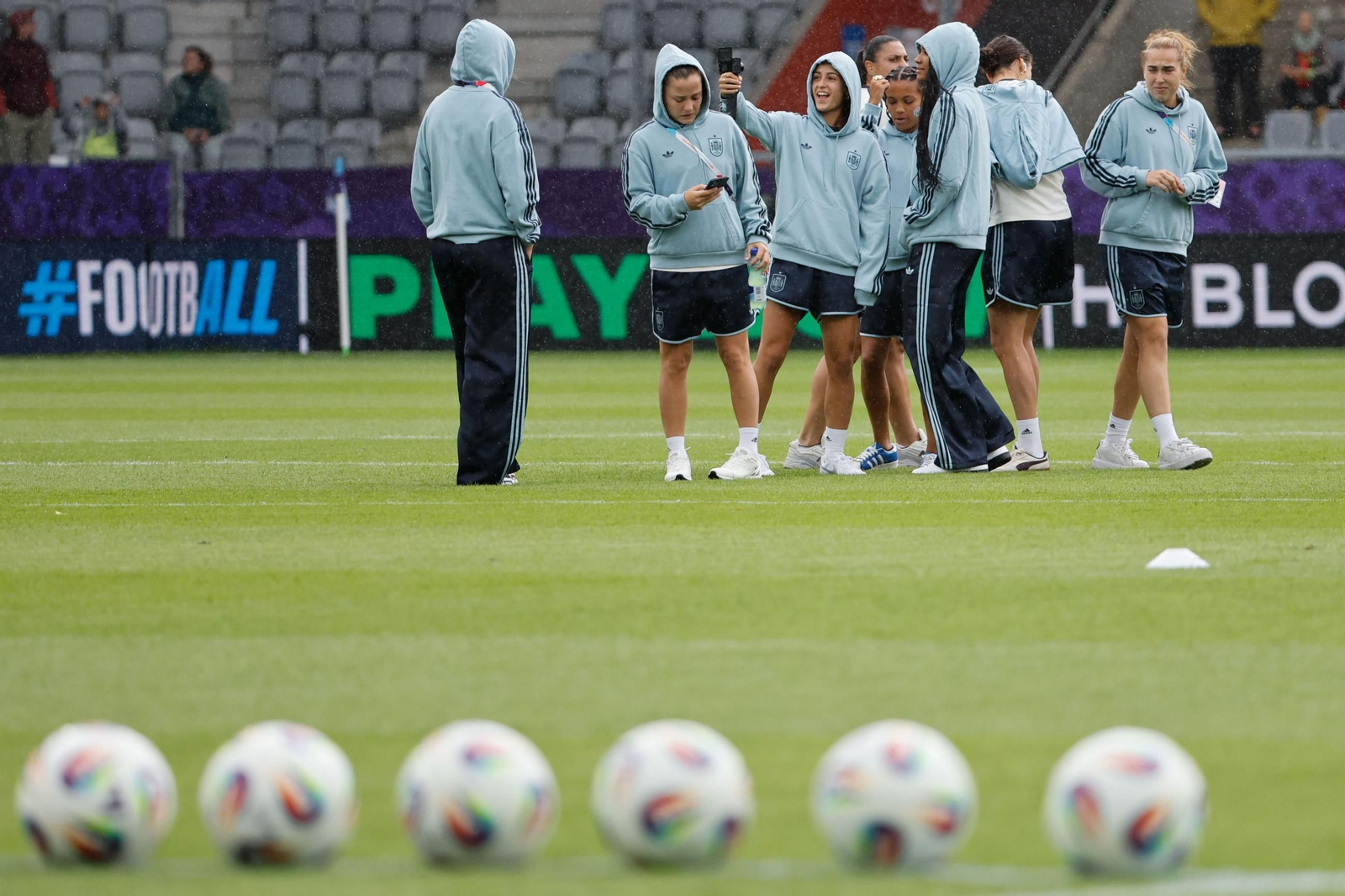 Las fotos de la goleada de España sobre Bélgica en la Eurocopa femenina