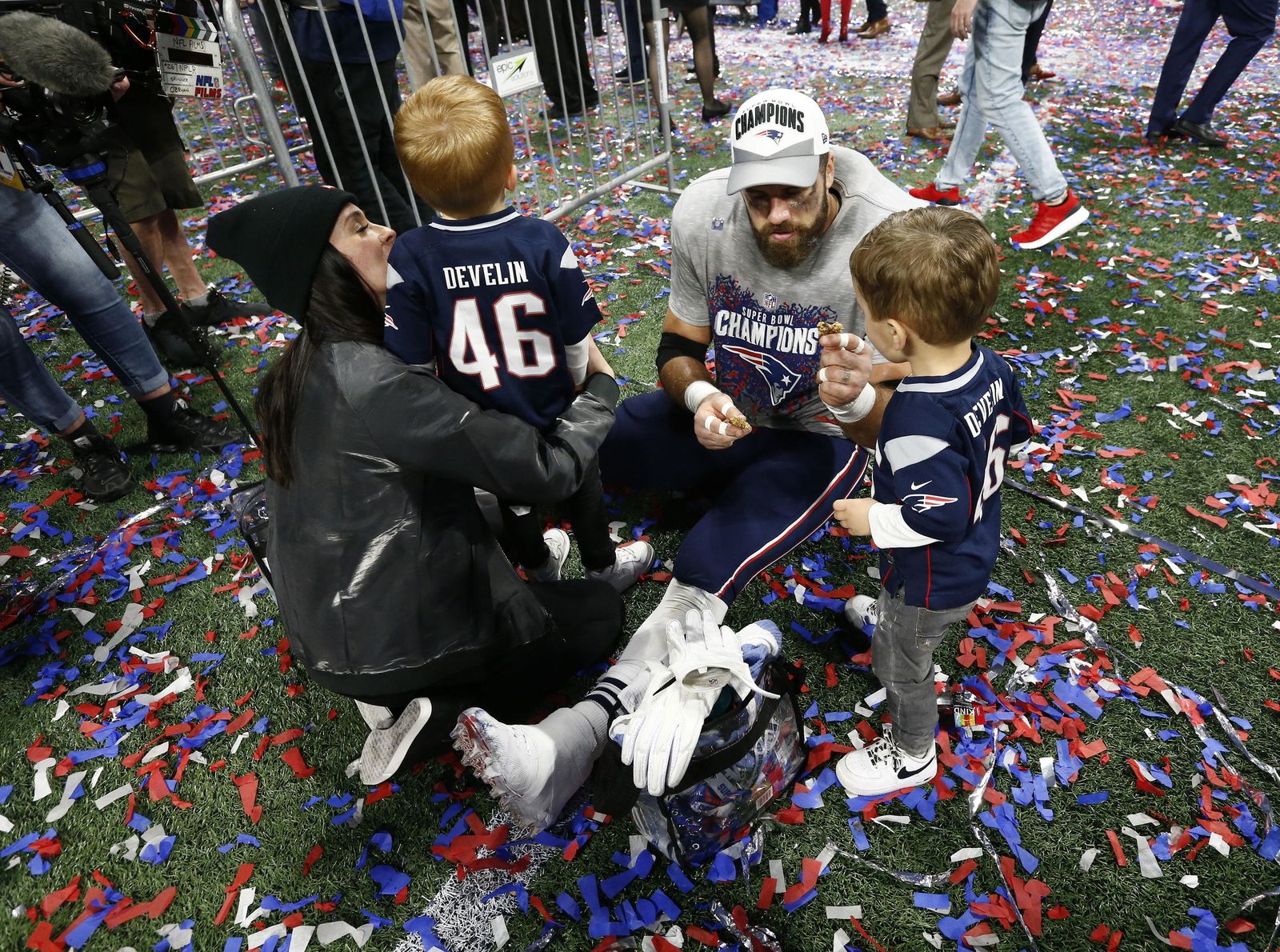 Las imágenes de la final de la Super Bowl