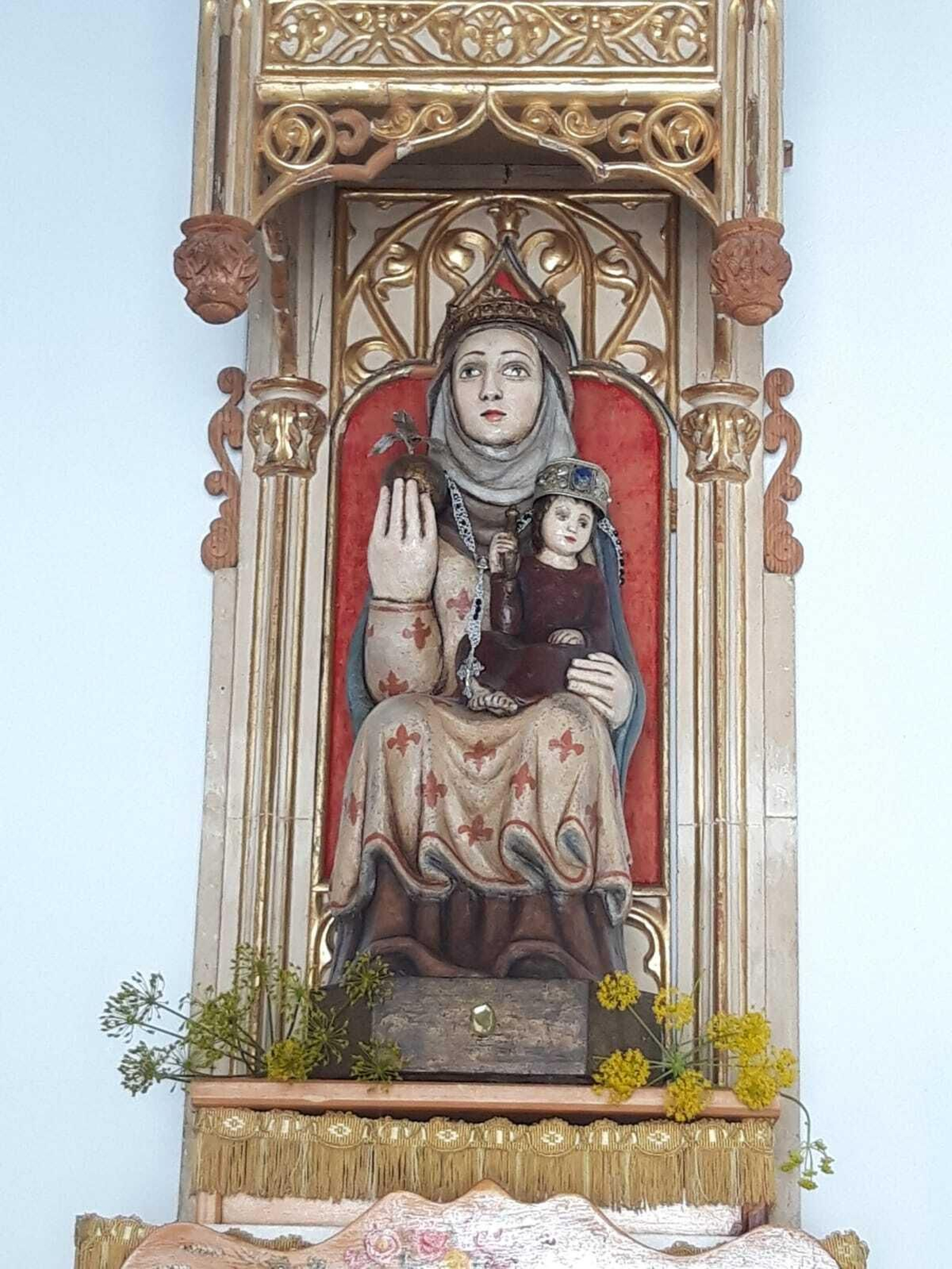 Fotografía de Nuestra Señora del Quejigo.