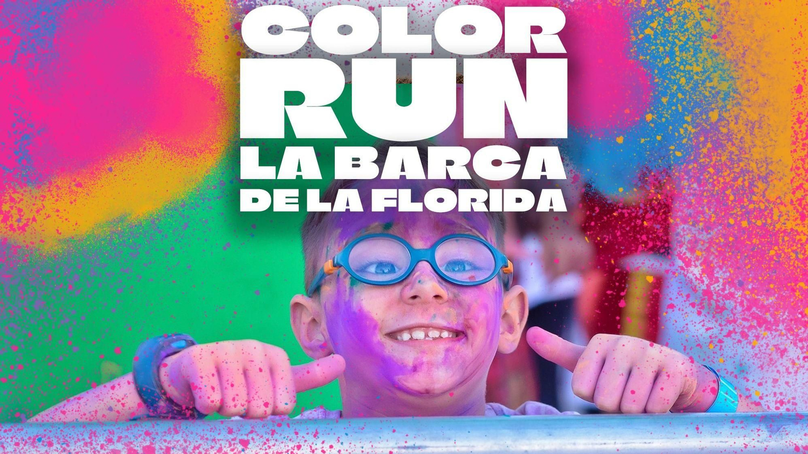 Cartel de la color run de La Barca de la Florida Cartel de la color run de La Barca de la Florida