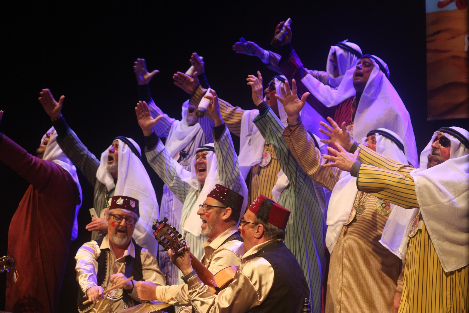 Las Imágenes de la primera semifinal del COAC de Puerto Real 2024