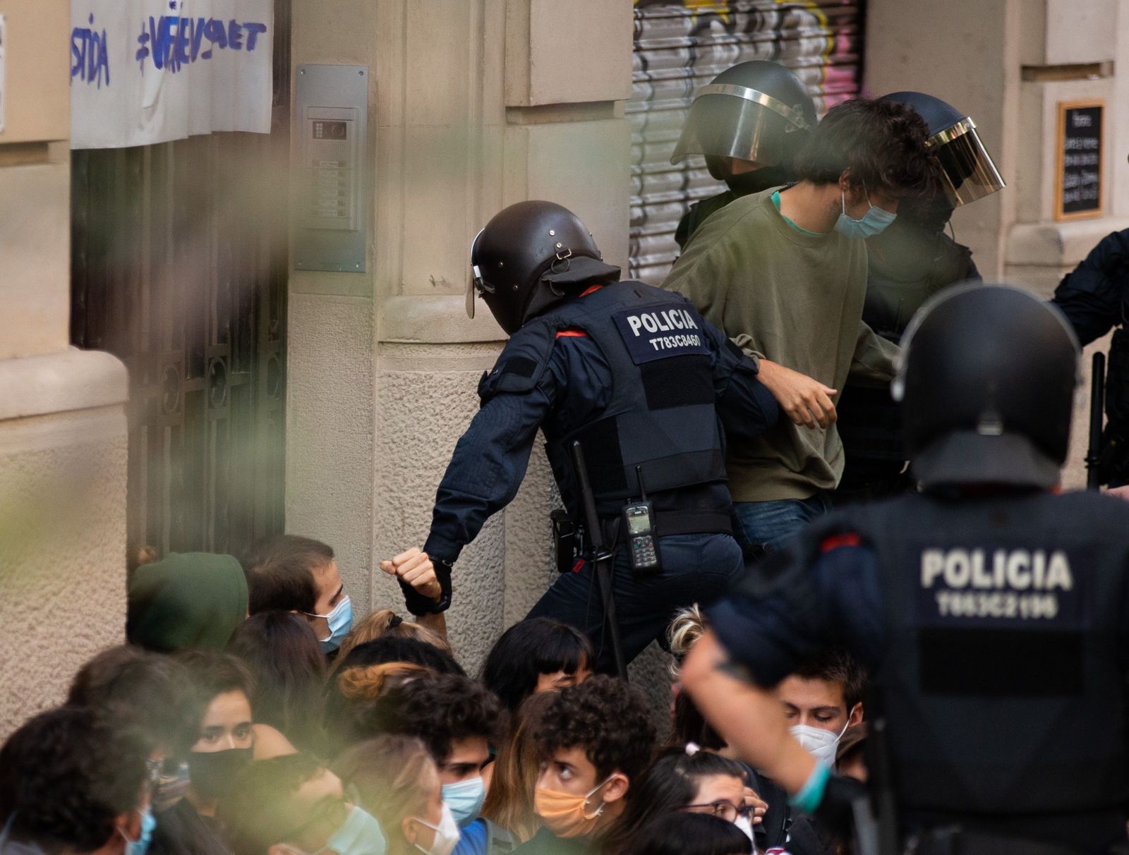 Desahucio practicado esta semana en Barcelona