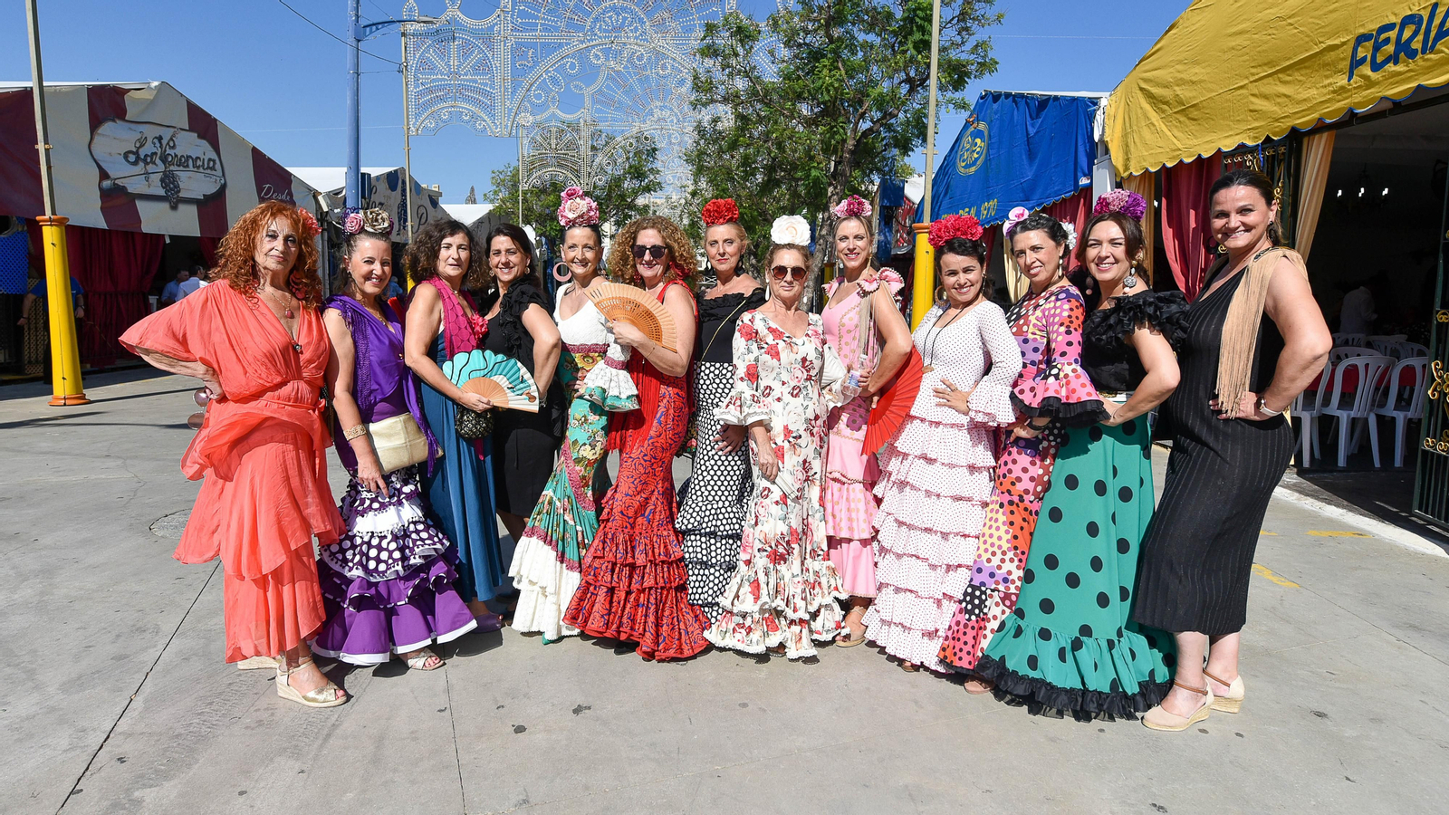Fotos del ambiente en el jueves de la Feria Real de Algeciras