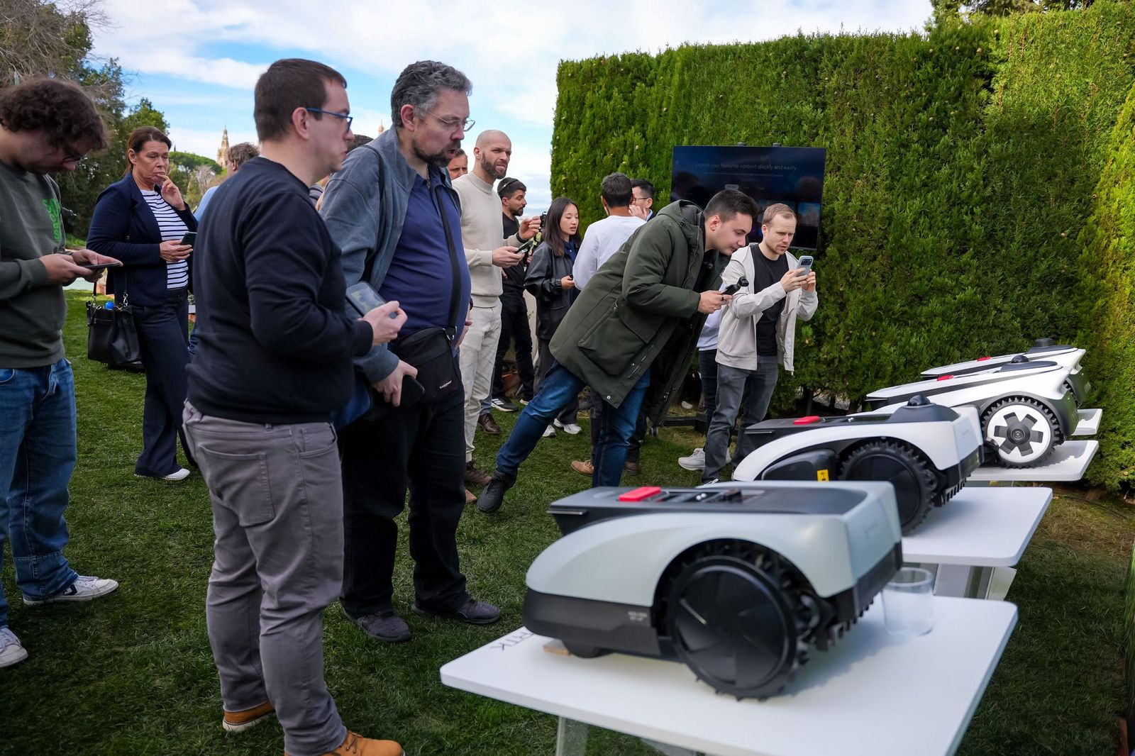 Evento de presentación de Ecovacs Robotics en Barcelona