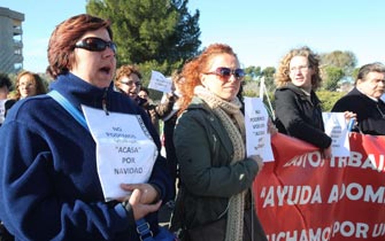 Las empleadas de Acasa acudirán a la huelga en enero