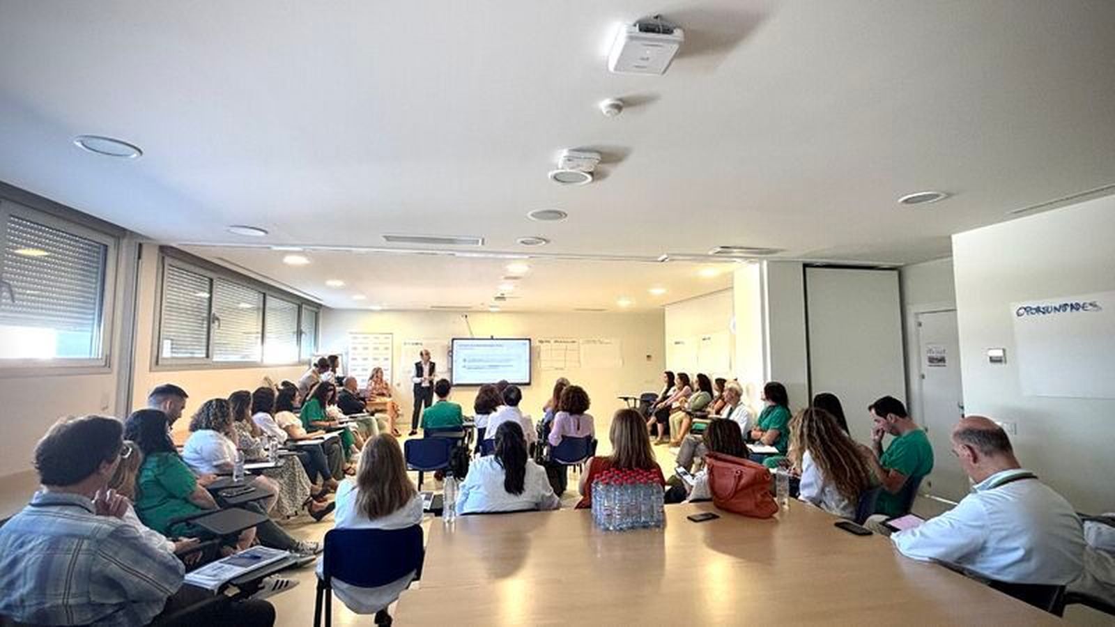 Encuentro formativo del Instituto de Investigación e Innovación Biomédica de Cádiz, en el Hospital de Jerez.