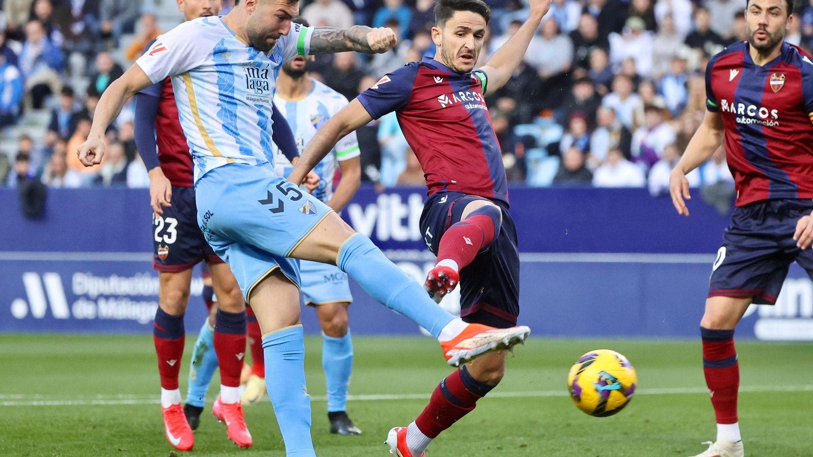 Las fotos del Málaga CF-Levante