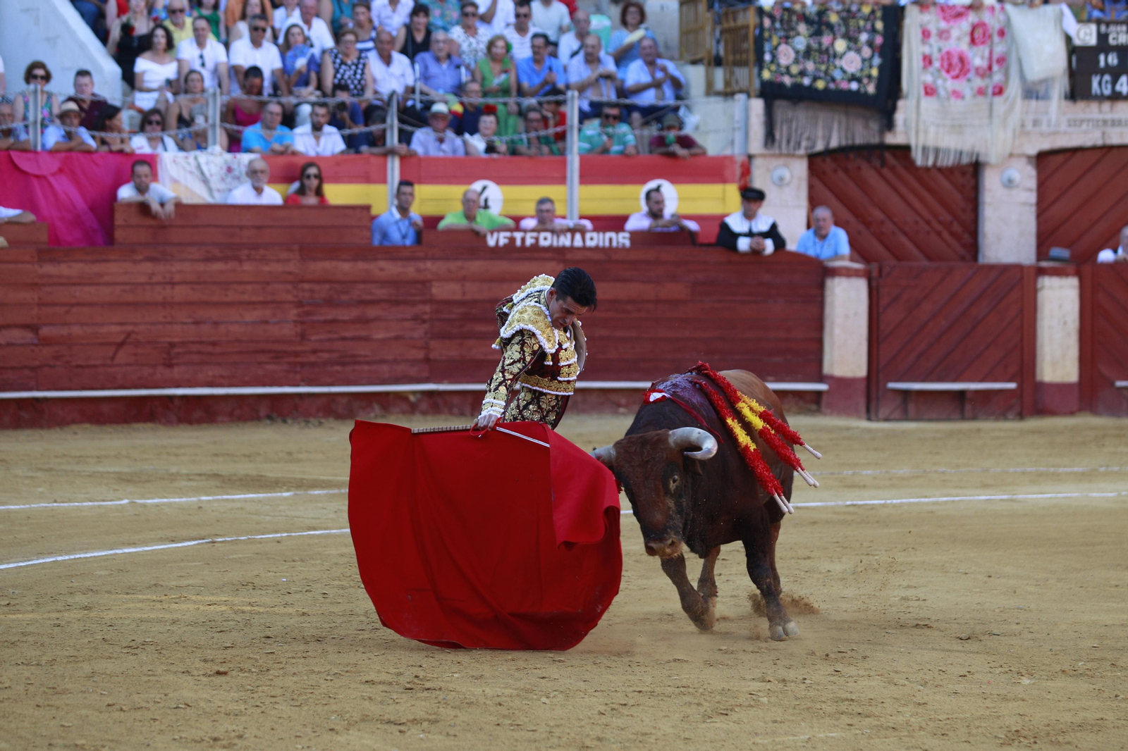 Triunfo del diestro Emilio de Justo en la Corrida de Toros de la Feria de Almería 2023