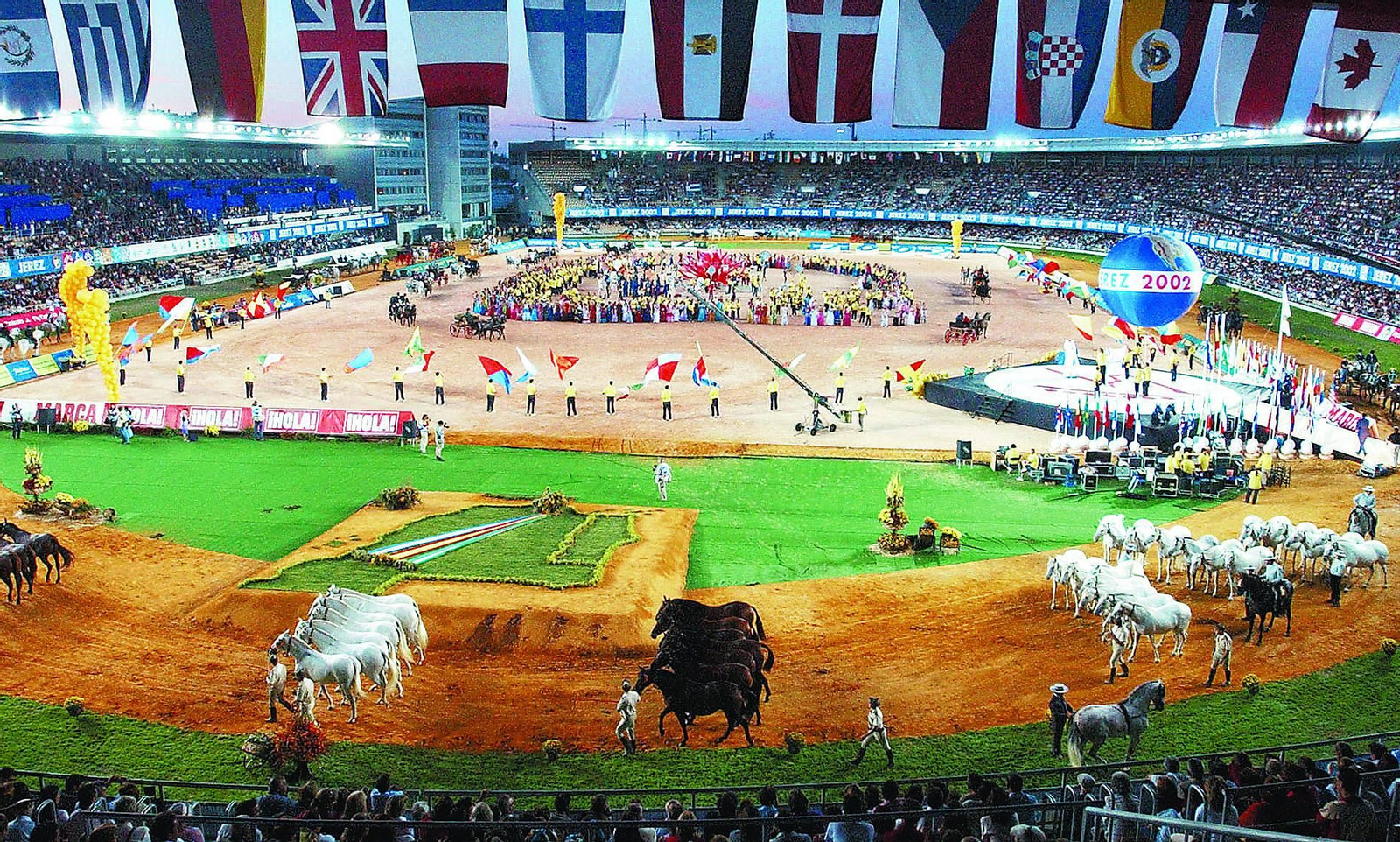 Los Juegos Ecuestres Mundiales se disputaron en 2002.