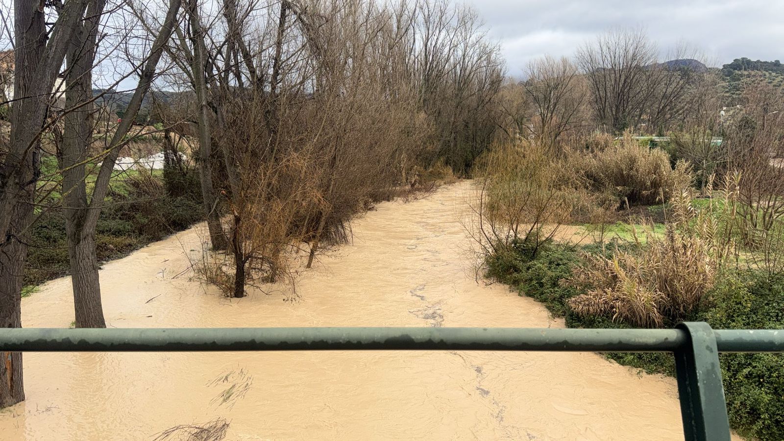 Río Guadalquivir a su paso por Mogón.