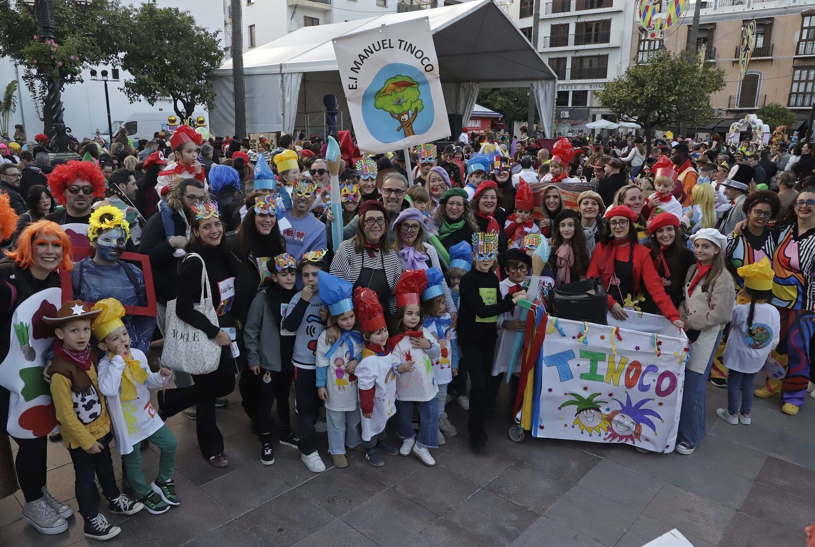 Fotos del III Pasacalles Escolar del Carnaval Especial en Algeciras