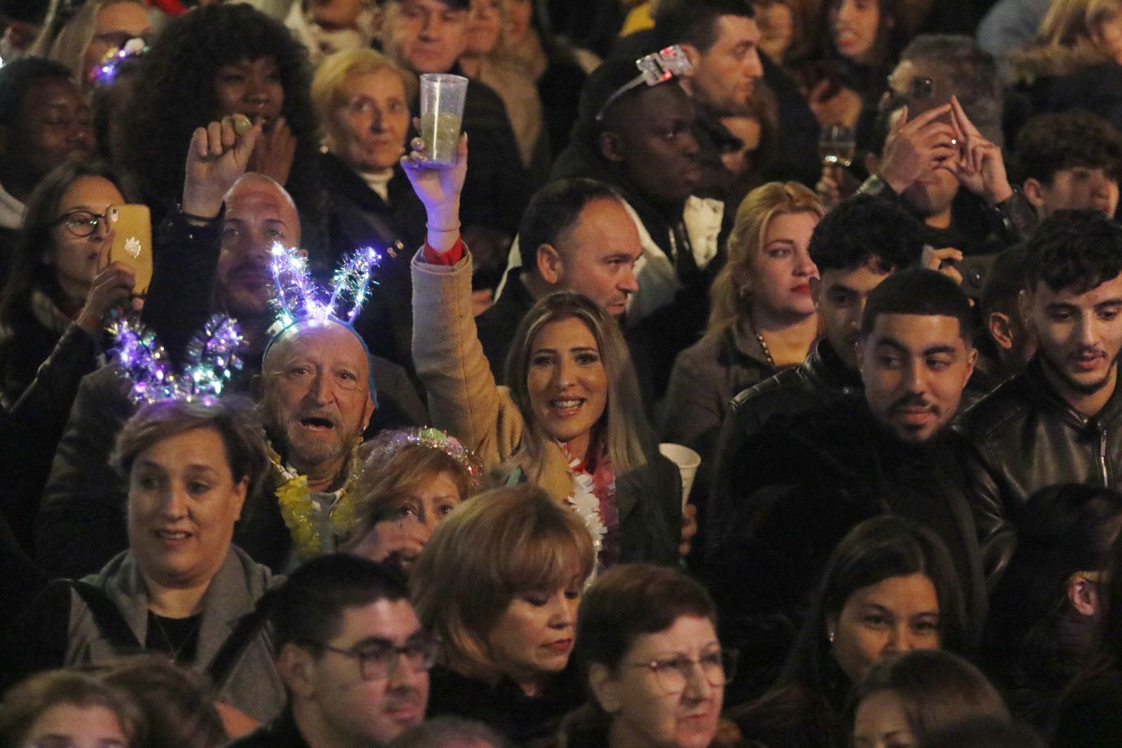 La Fiesta de Nochevieja en Las Tendillas, en imágenes