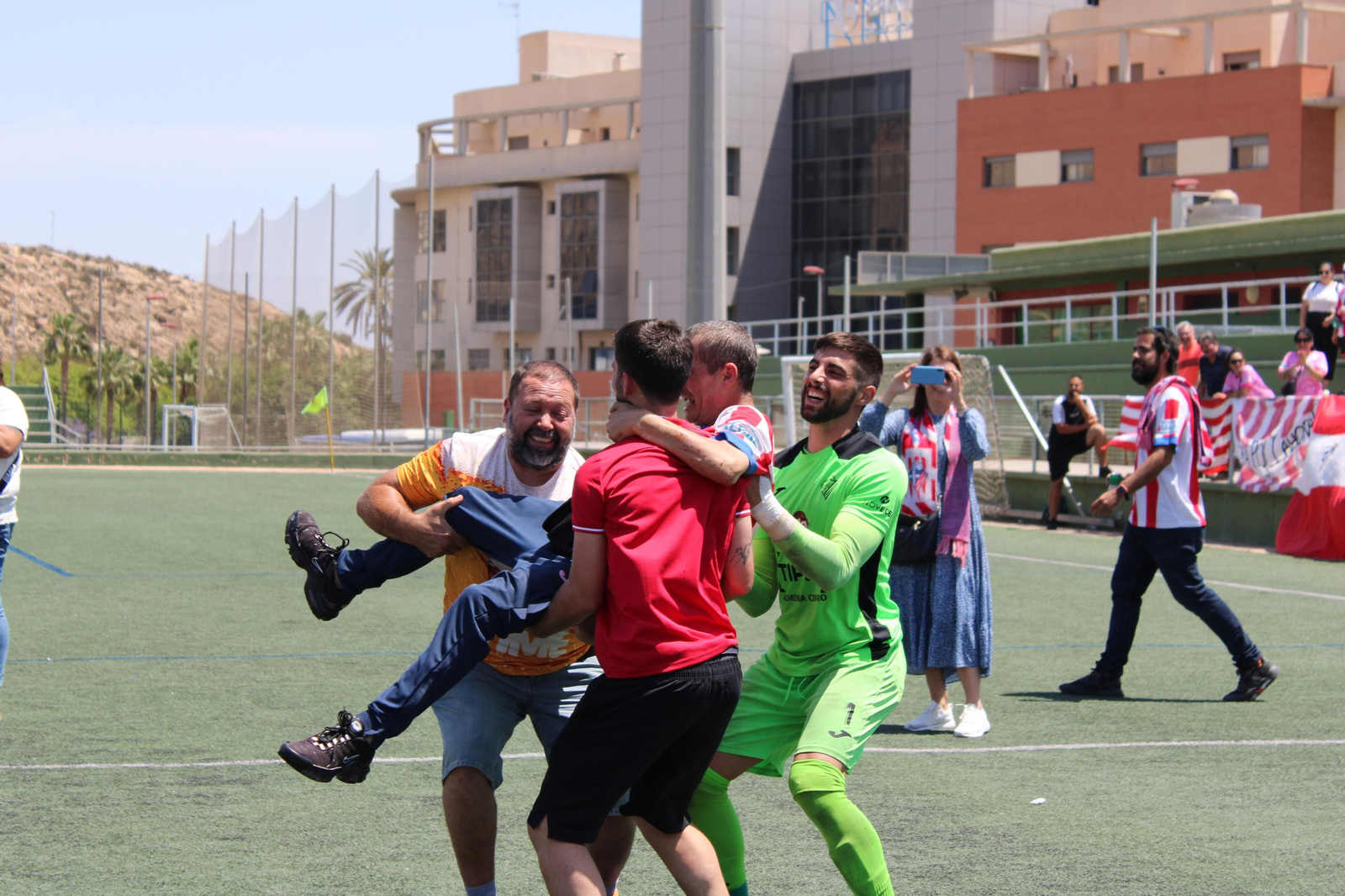 Así vivió el Poli Almería su ascenso a Tercera RFEF