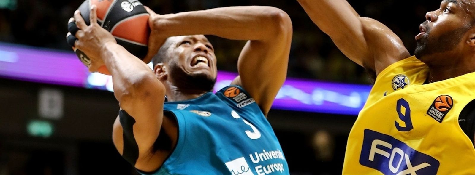 Randolph, durante un partido con el Madrid.