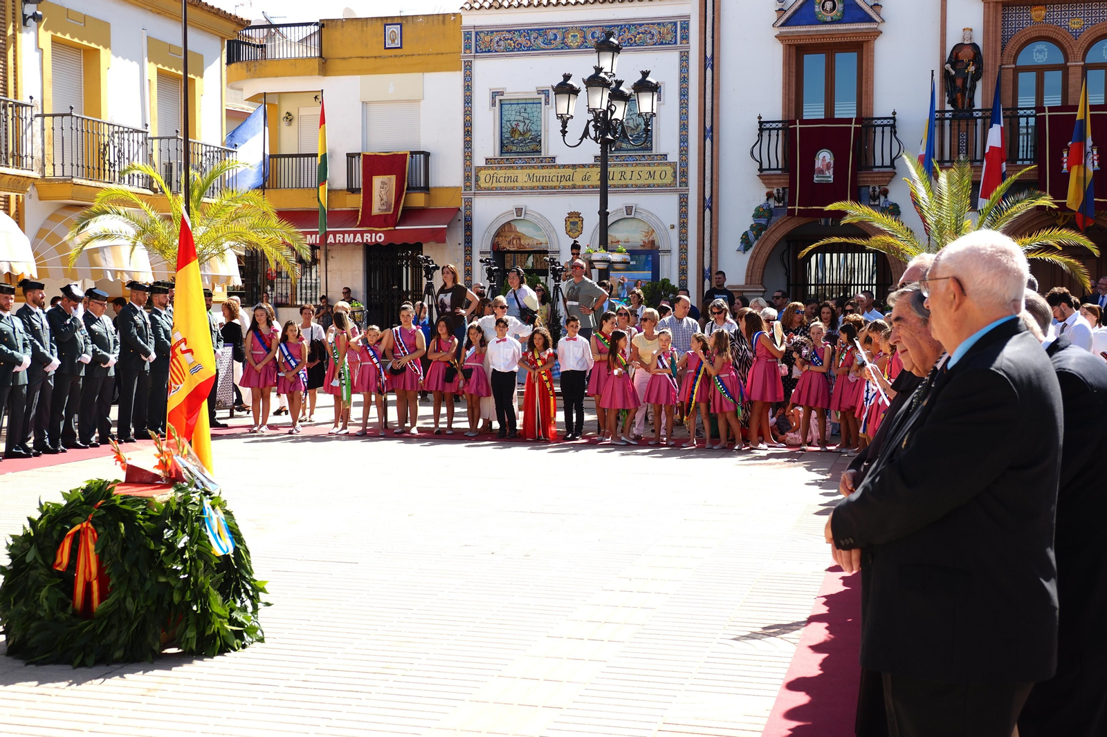 Actos de celebración del Día de la Hispanidad en Palos de la Frontera
