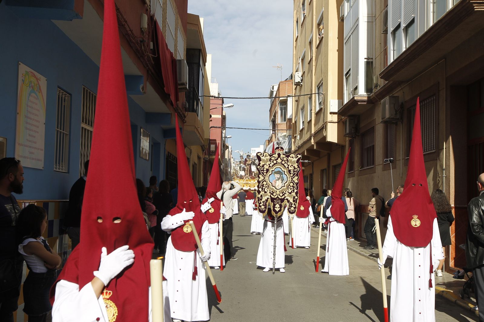 Imágenes de la Procesión de Coronación. Barrio de Los Molinos. Semana Santa Almería 2019