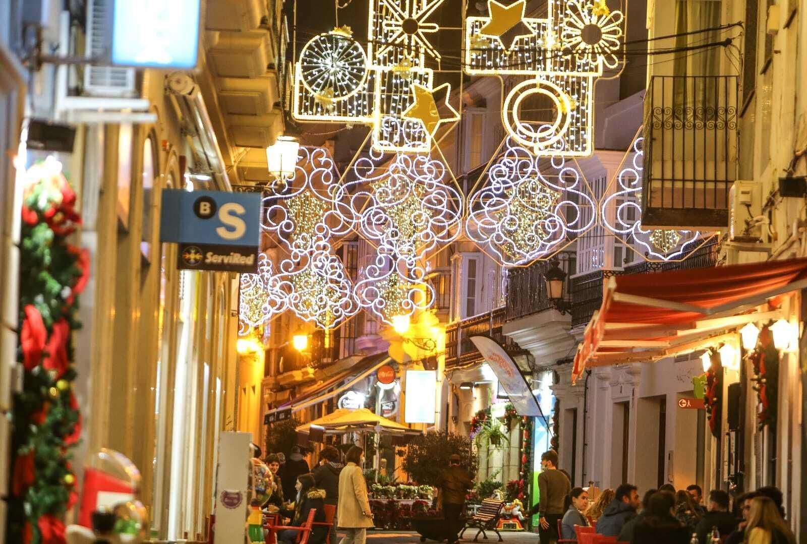 Alumbrado extraordinario de las fiestas en Chiclana