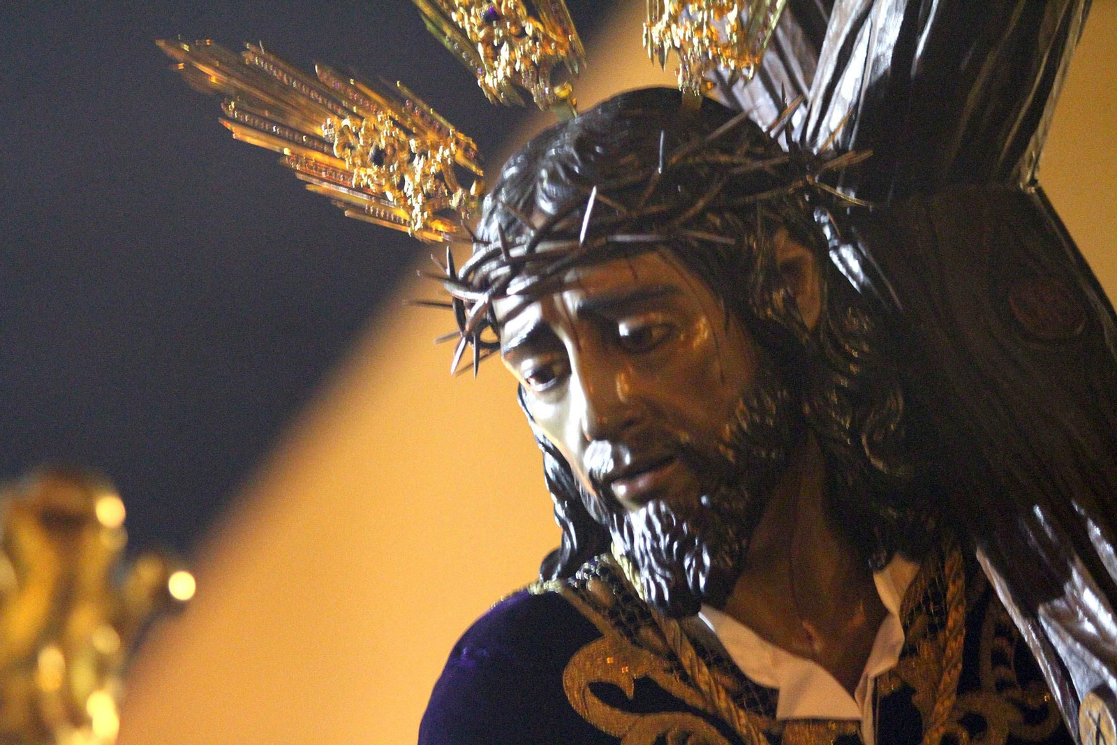 Vía Crucis parroquial en el Sagrado Corazón de Jesús, presidido por nuestro padre Jesús de las penas en sus Tres Caídas