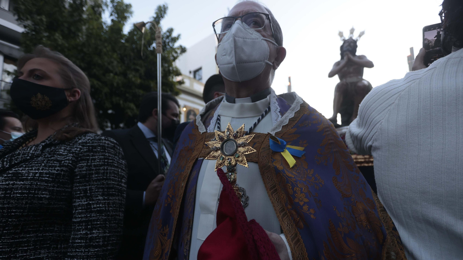 Las imágenes del Vía Crucis de la Hermandad de la Estrella