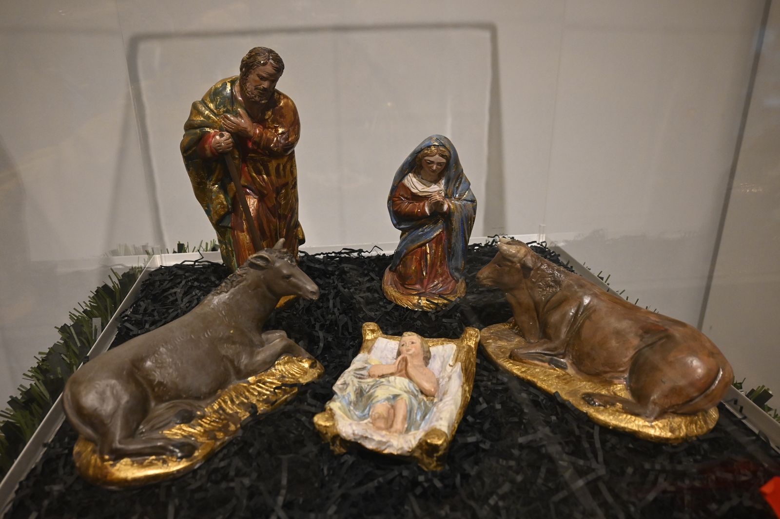 Uno de los belenes en Huelva.