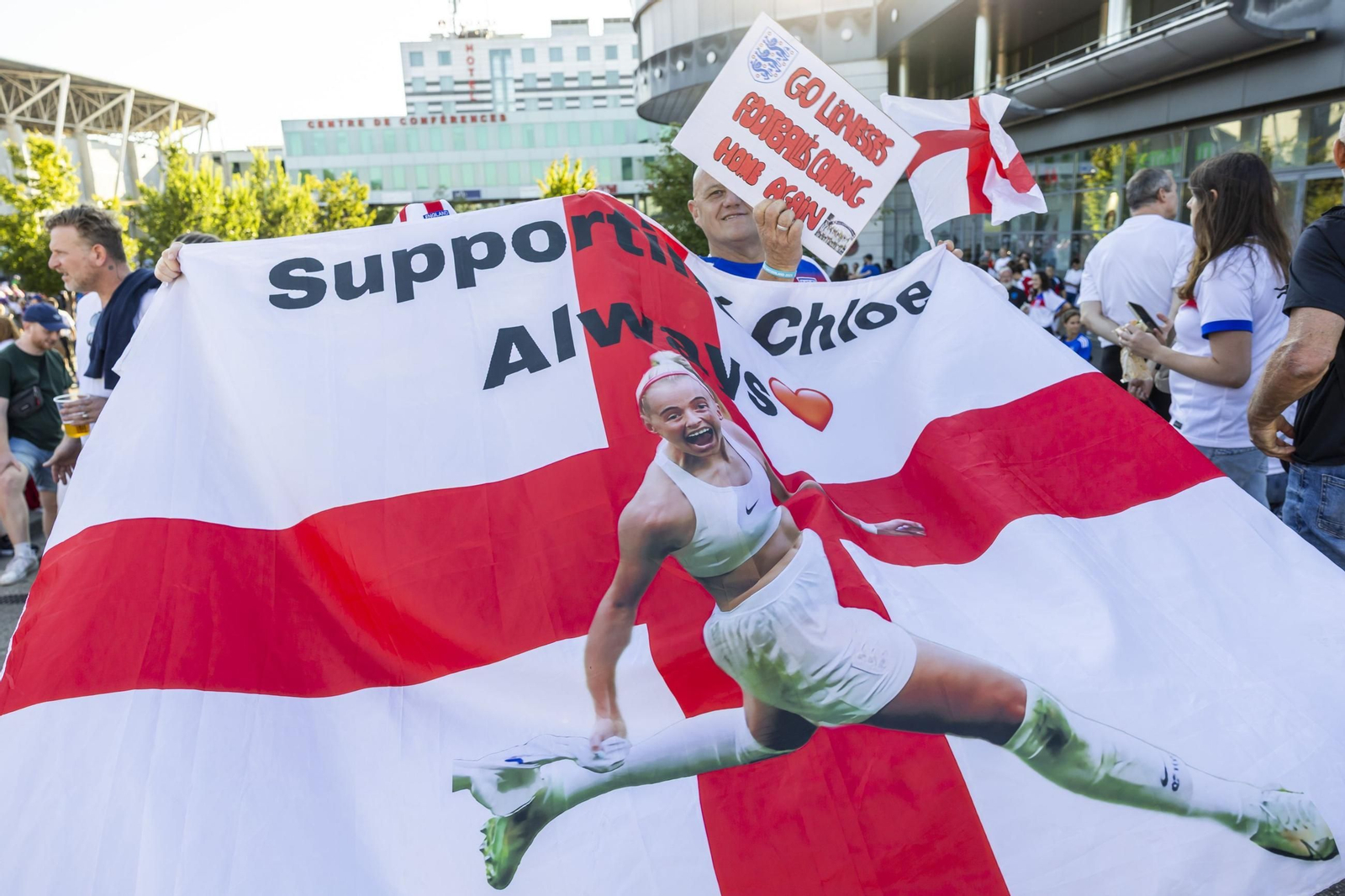 Las imágenes del Inglaterra-Italia