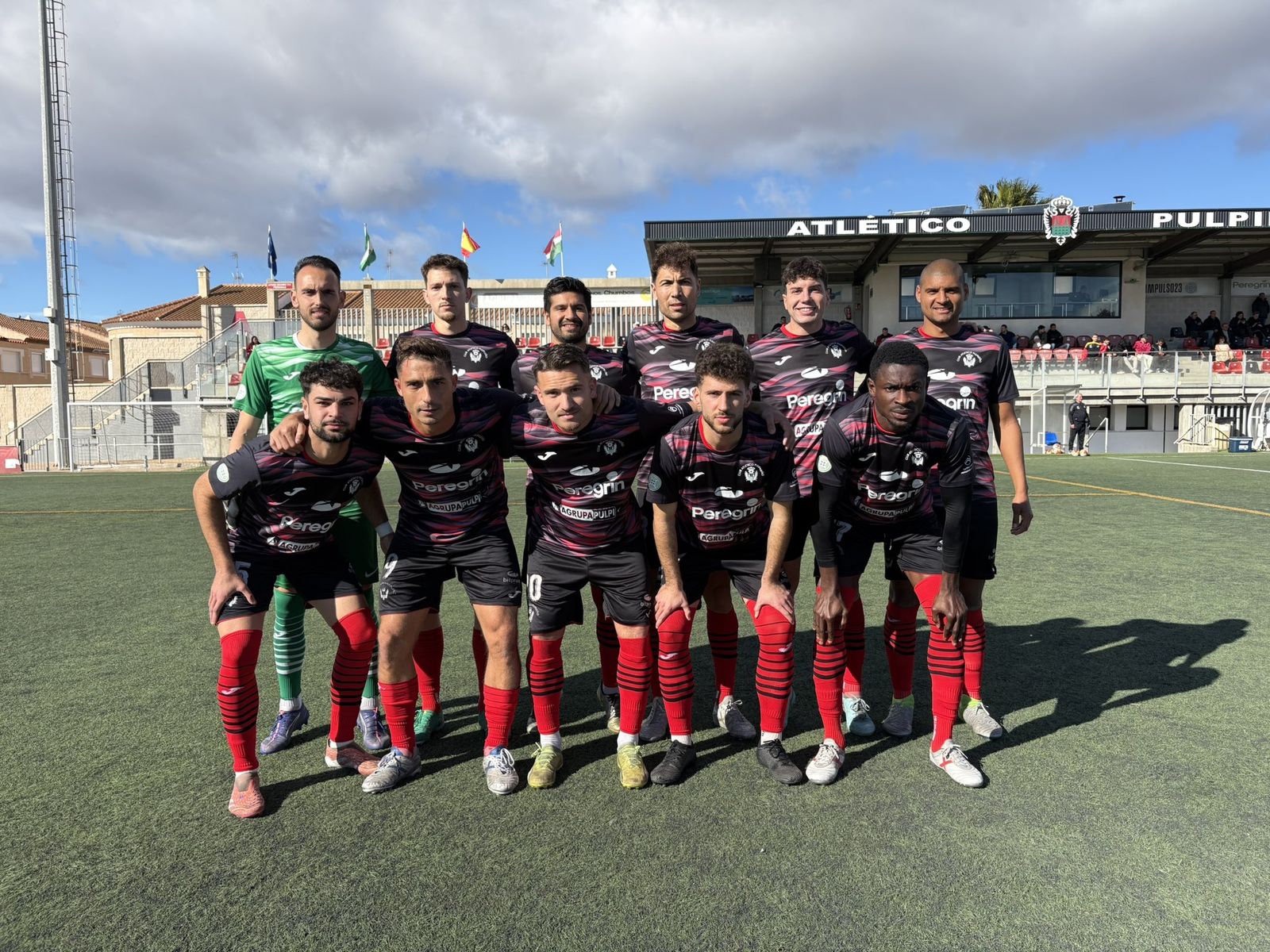 Once presentado por los rojinegros durante un encuentro en el San Miguel de la presente temporada.
