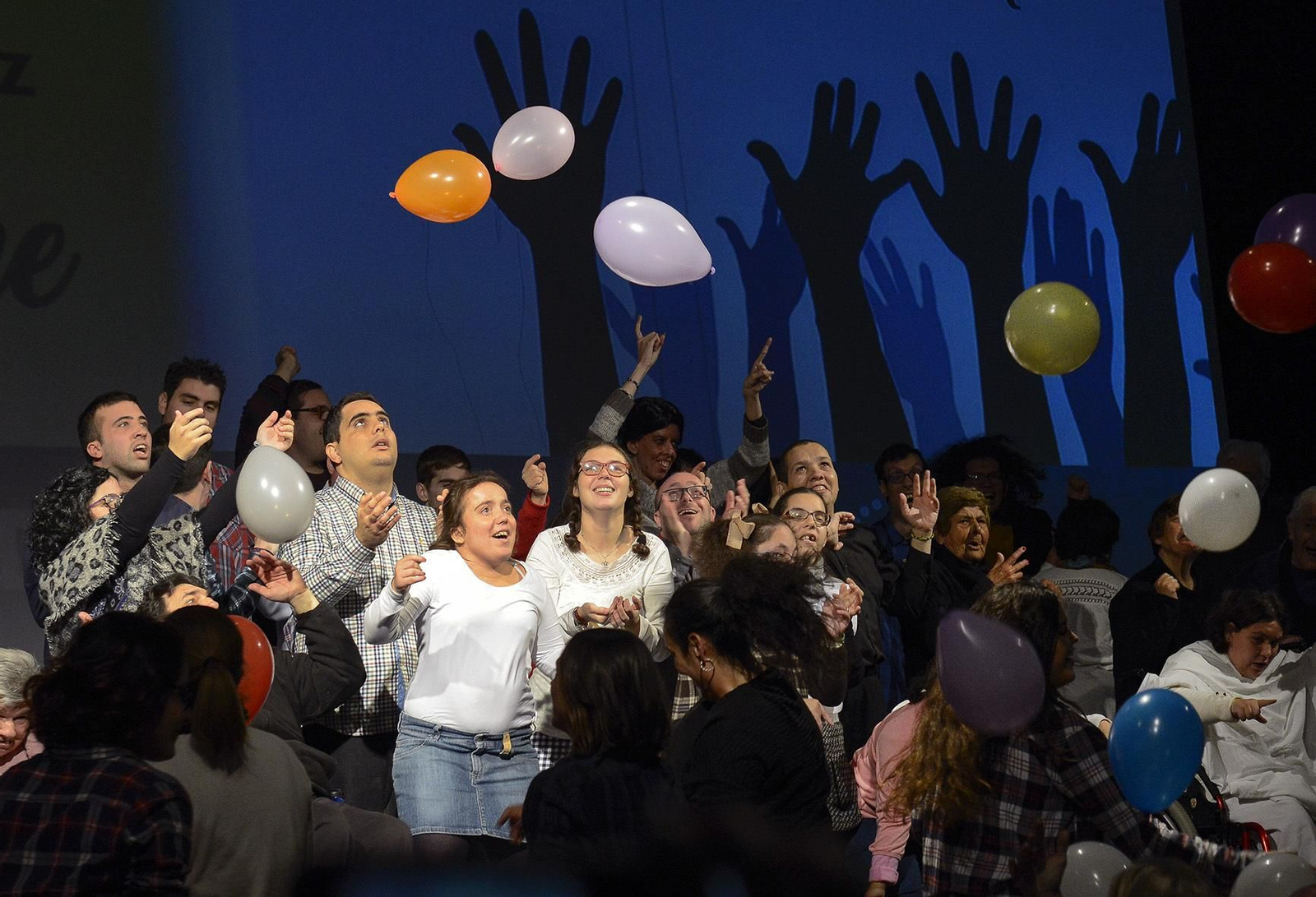 Un momento de la celebración de la gala de entrega de los Premios Accesos en los Museos de la Atalaya.