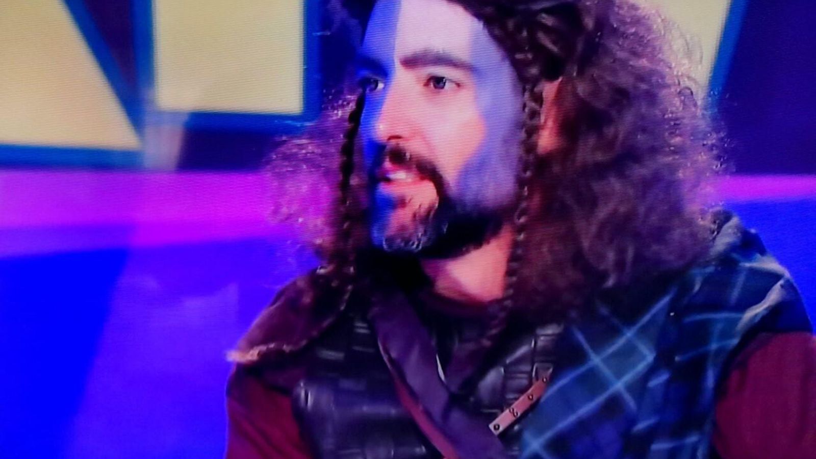 Dani Mateo a lo 'Braveheart' en el Carnaval de 'Zapeando'