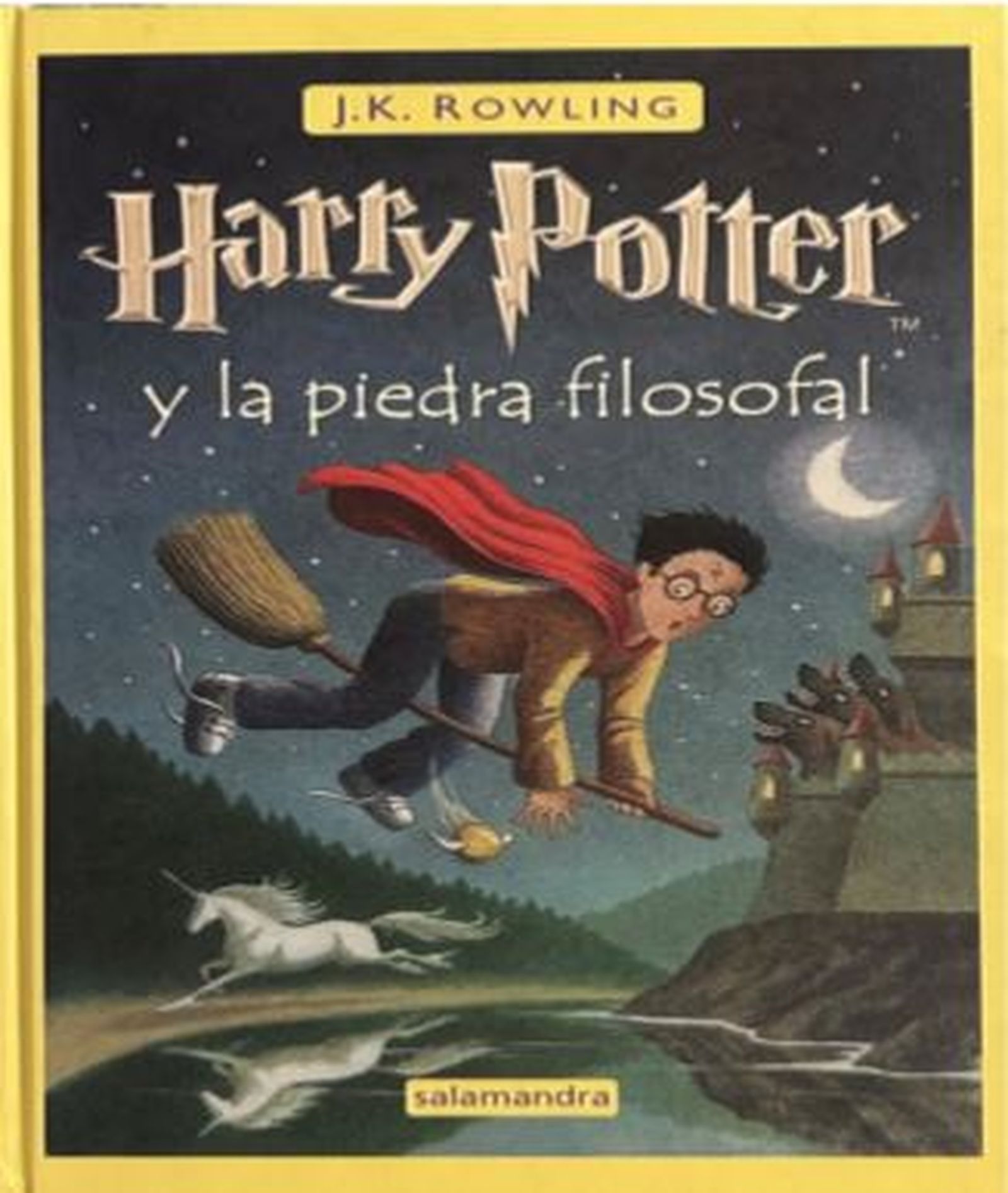 Harry Potter y la piedra filosofal.