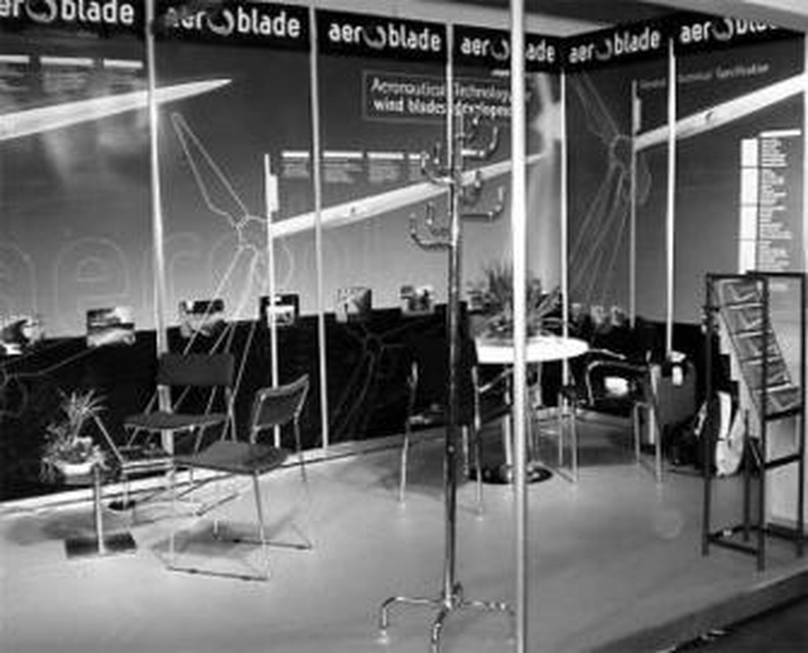 Stand de la compañía en la feria EWEC08 celebrada en Bruselas.