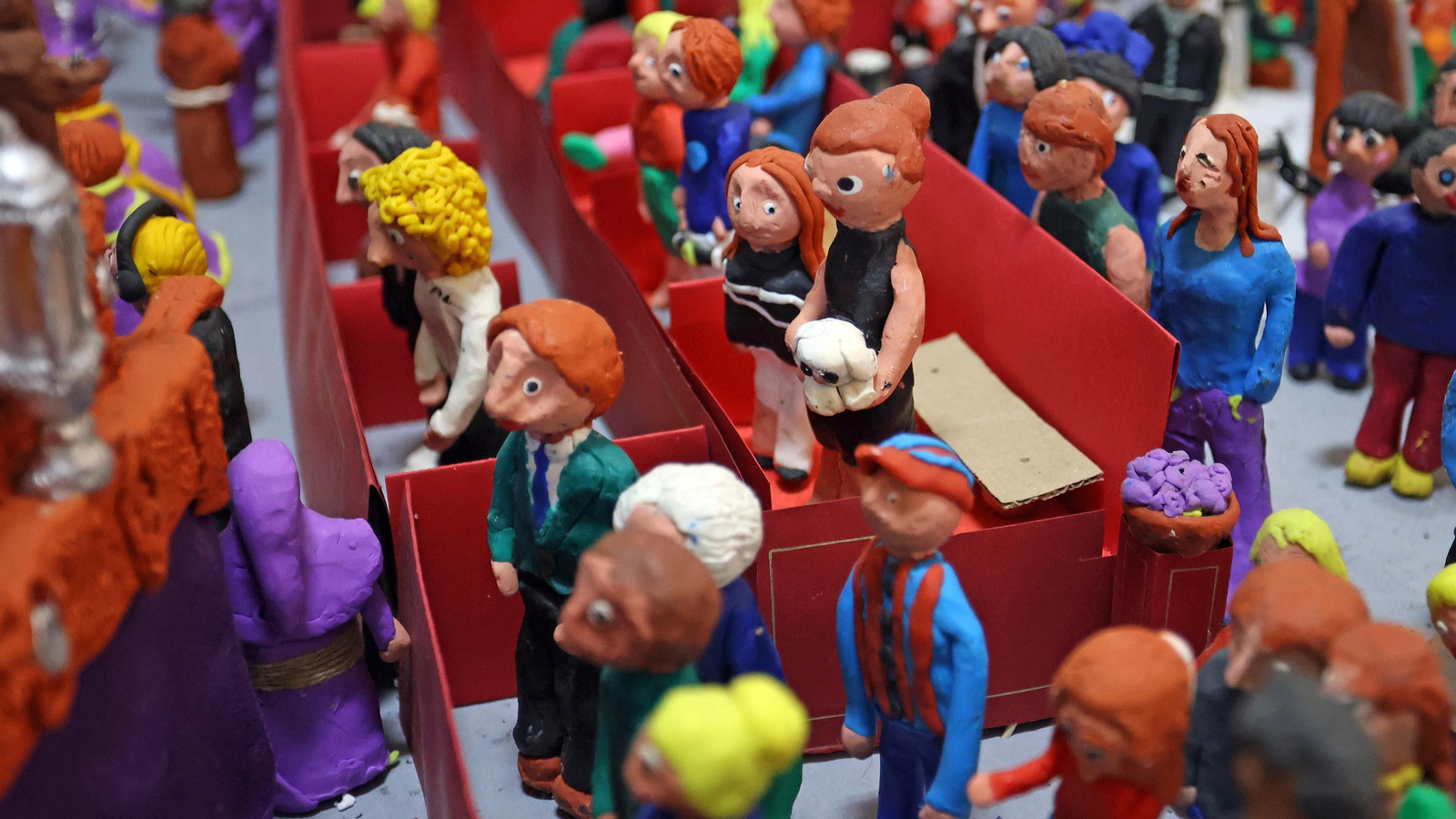 Una Semana Santa de plastilina en el Colegio Montaigne Jerez