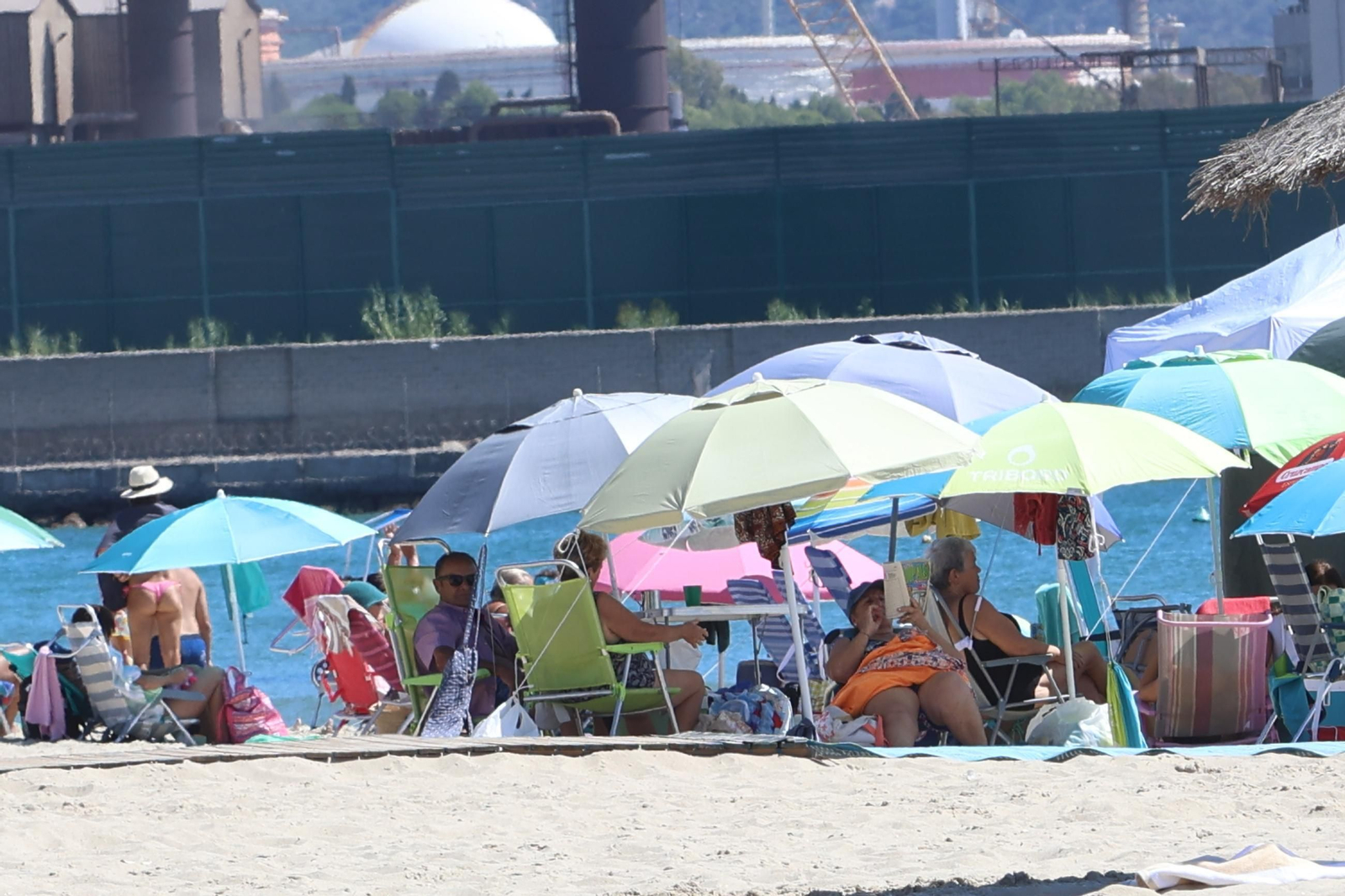 Las fotos del último domingo de playa de agosto en el Campo de Gibraltar